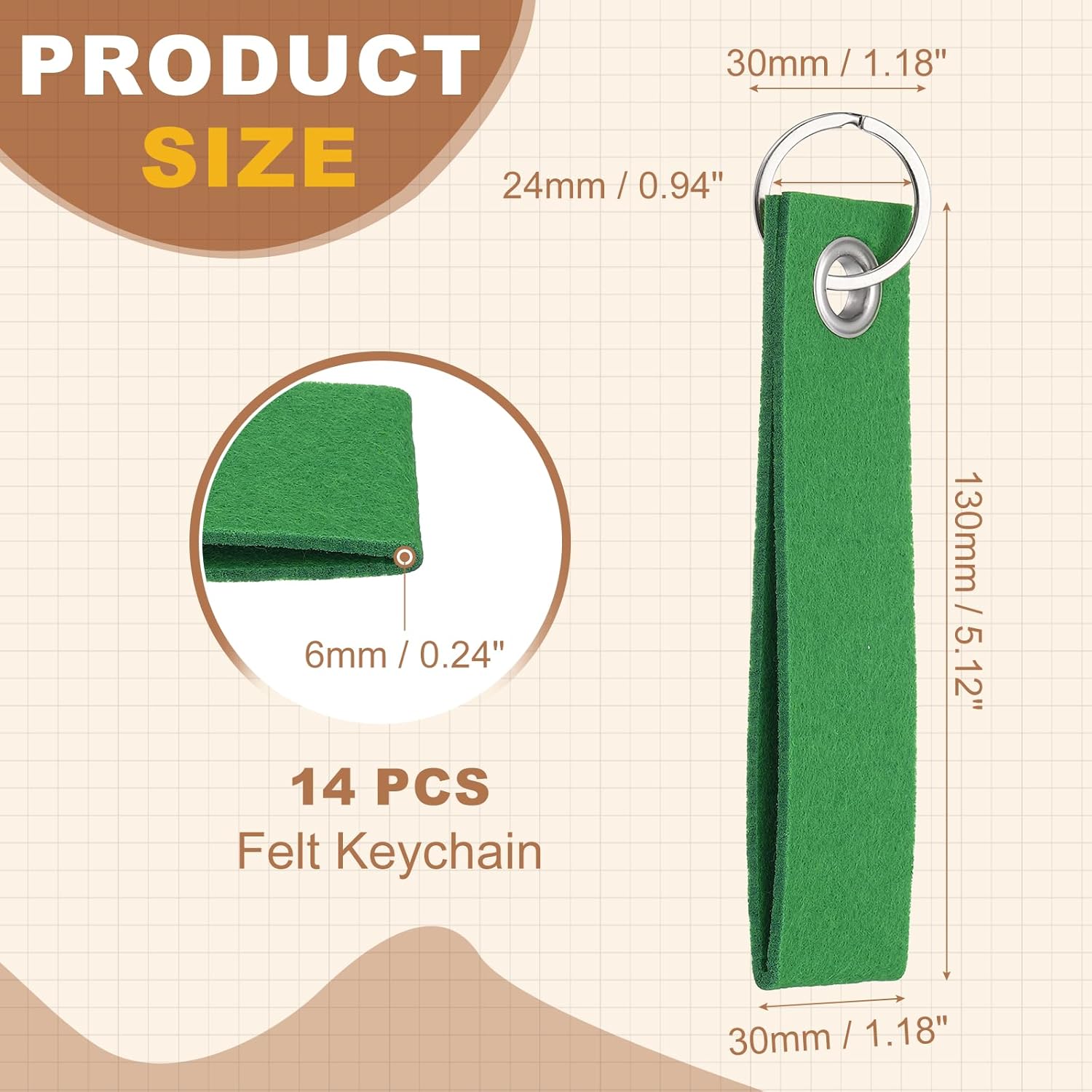 Blank Keychain