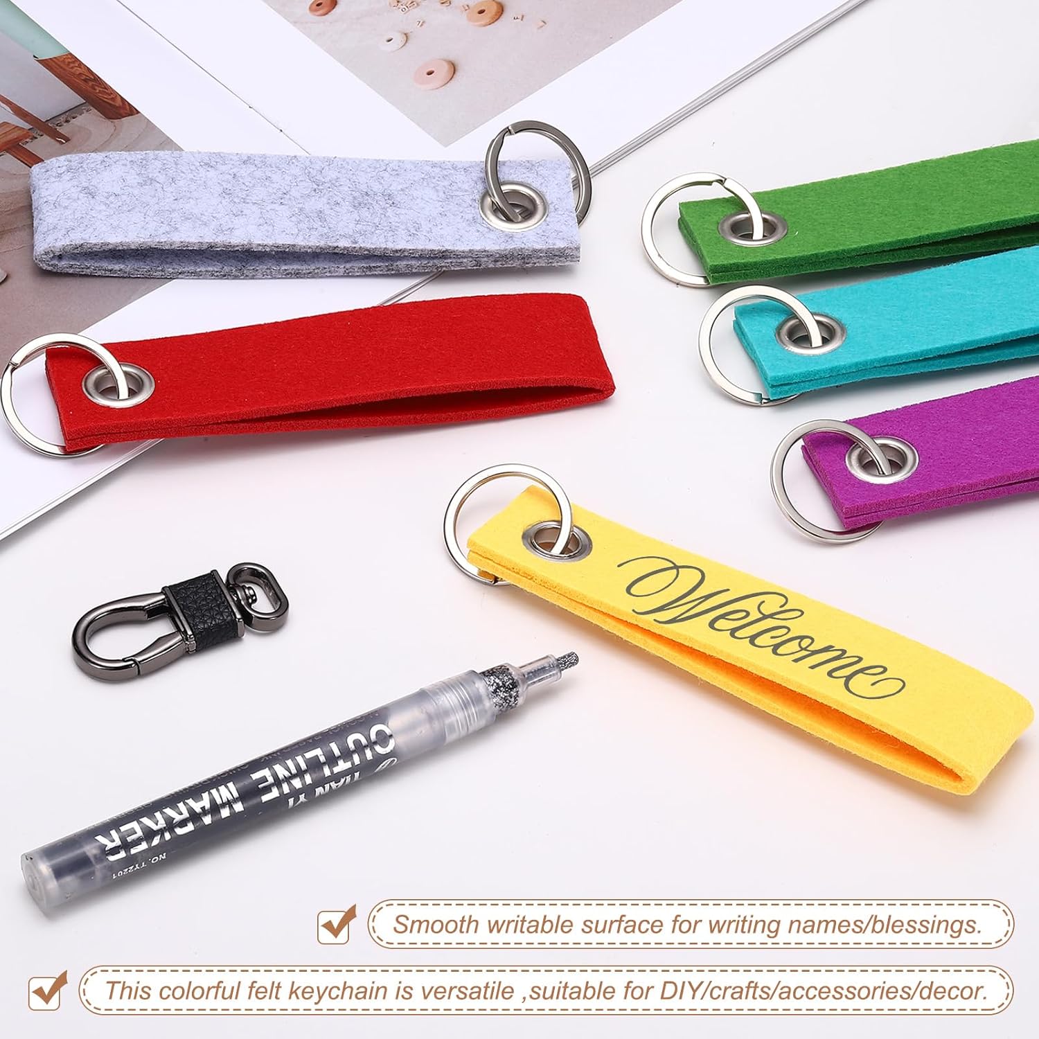Blank Keychain