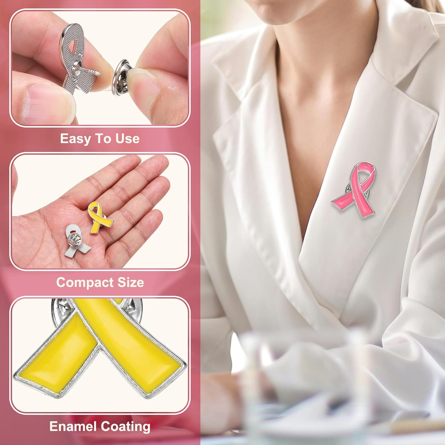 Ribbon Pins