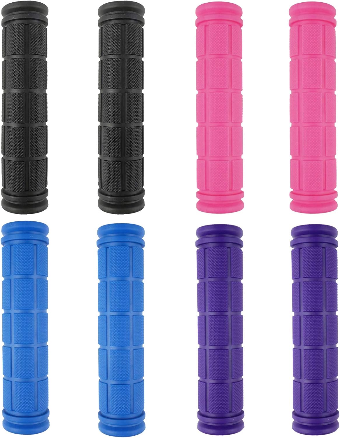 4 Pairs Bicycle Handle Bar Grips Mushroom for BMX/MTB/Road Mountain Bikes black 4 Pairs Bicycle Handle Bar Grips Mushroom for BMX/MTB/Road Mountain Bikes black