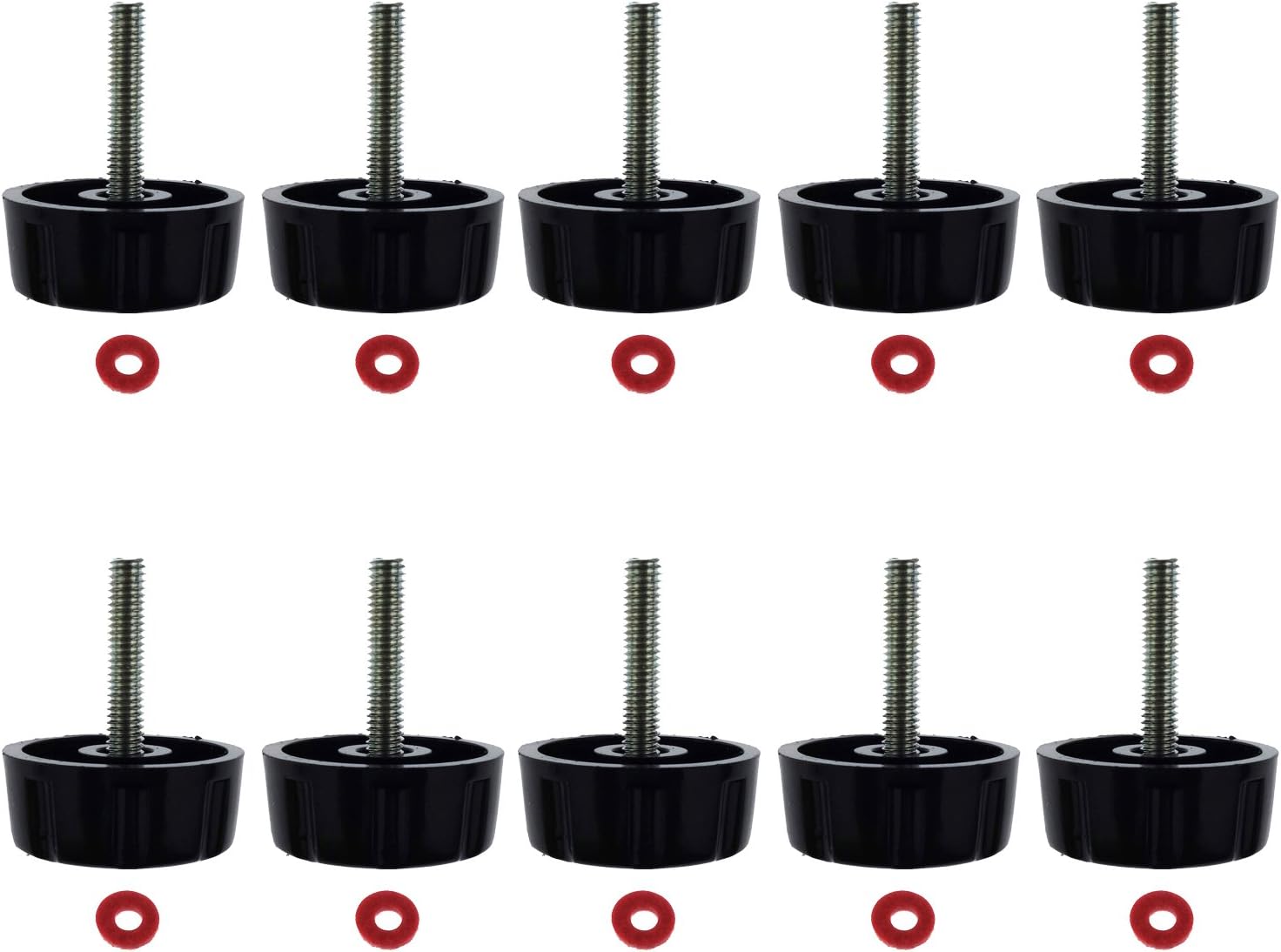10 Pack Screws Nuts Caps for Fishing Spinning Reels Knob Power Handle Grip 10 Pack Screws Nuts Caps for Fishing Spinning Reels Knob Power Handle Grip