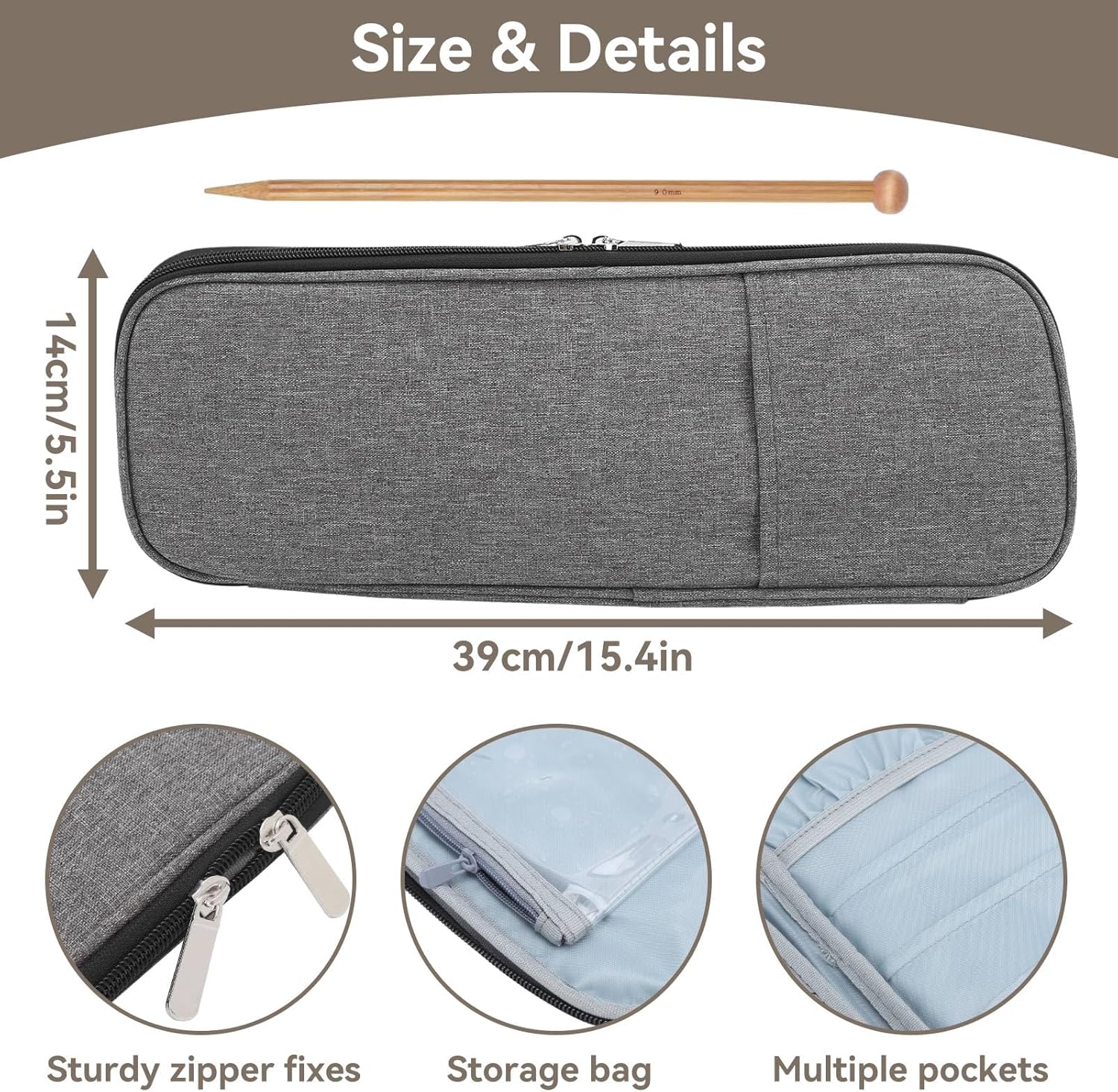 Knitting Needle Case