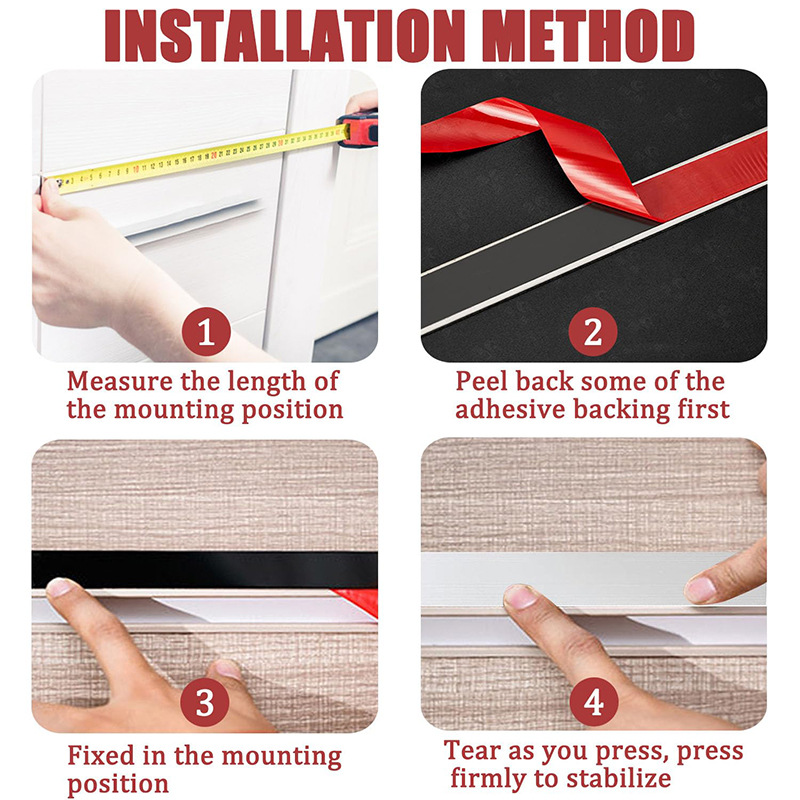 Decorative strip - 20mm*5m - Wall decoration - Decorative frame - Self-adhesive - Stainless steel mirror finish - Metal strip decoration - Suitable for walls