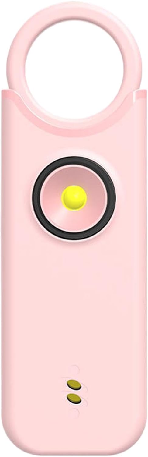 Personal alarm - Ladies - 135db - Rechargeable - SOS - LED light siren - Compact - Keychain - Siren with safety LED light Personal alarm - Ladies - 135db - Rechargeable - SOS - LED light siren - Compact - Keychain - Siren with safety LED light