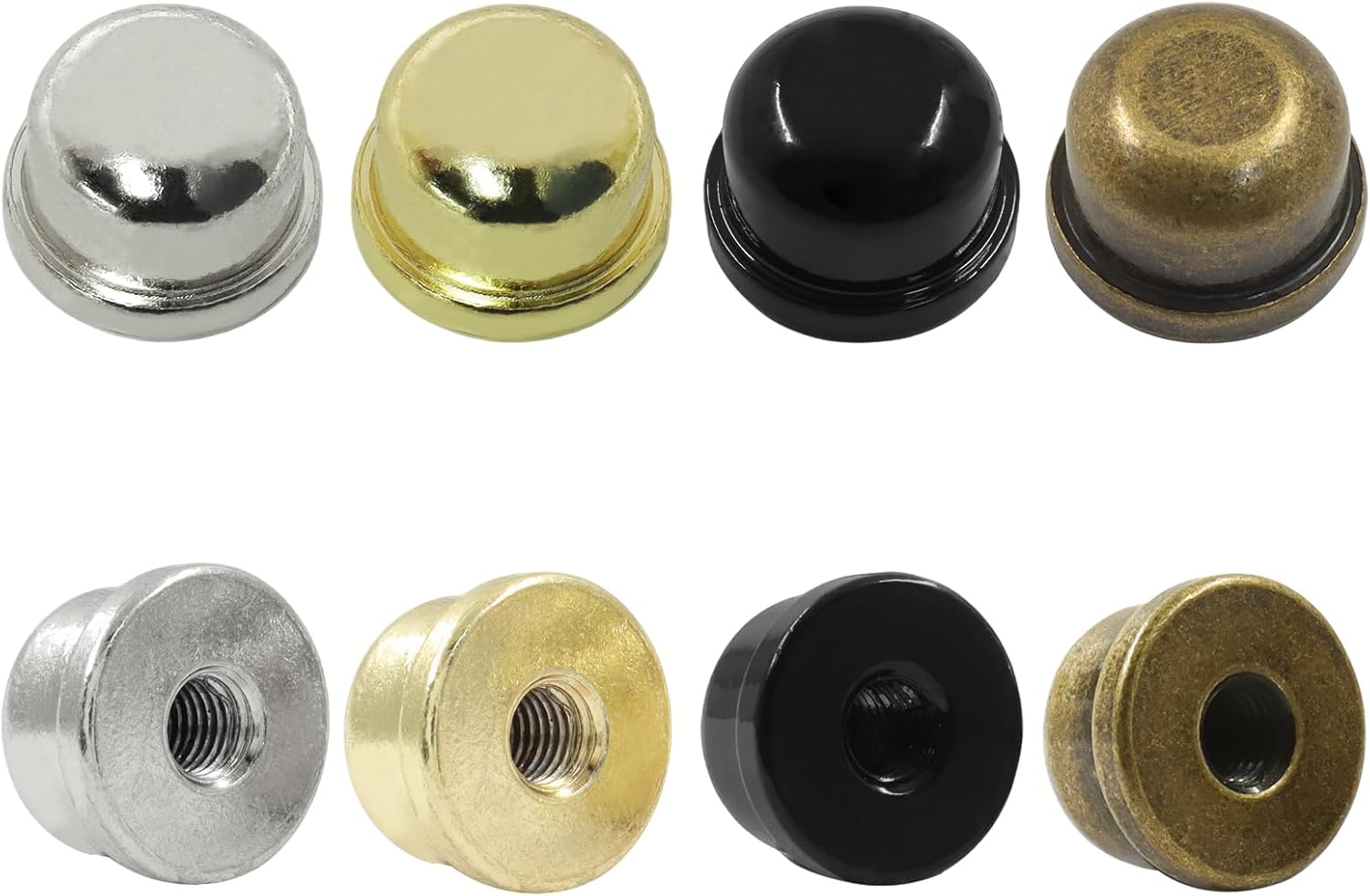 Biaungdo 8 Pack Metal Lamp Finial Cap Knob Biaungdo 8 Pack Metal Lamp Finial Cap Knob