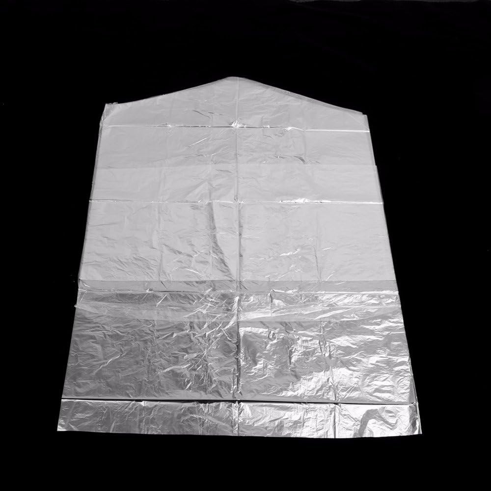 20Pcs Plastic Garment Bags for Hanging Clothes