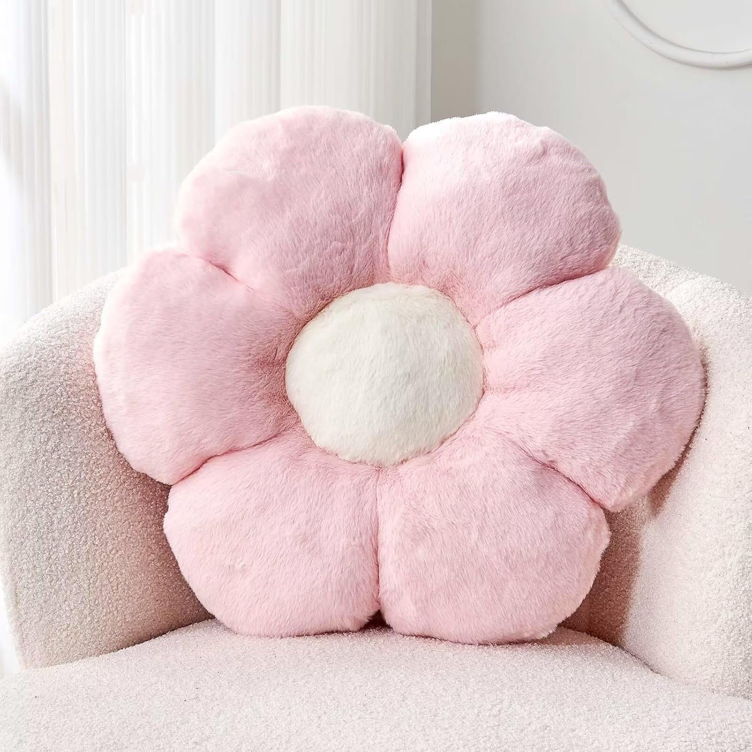 Pink Flower Pillow Pink Flower Pillow