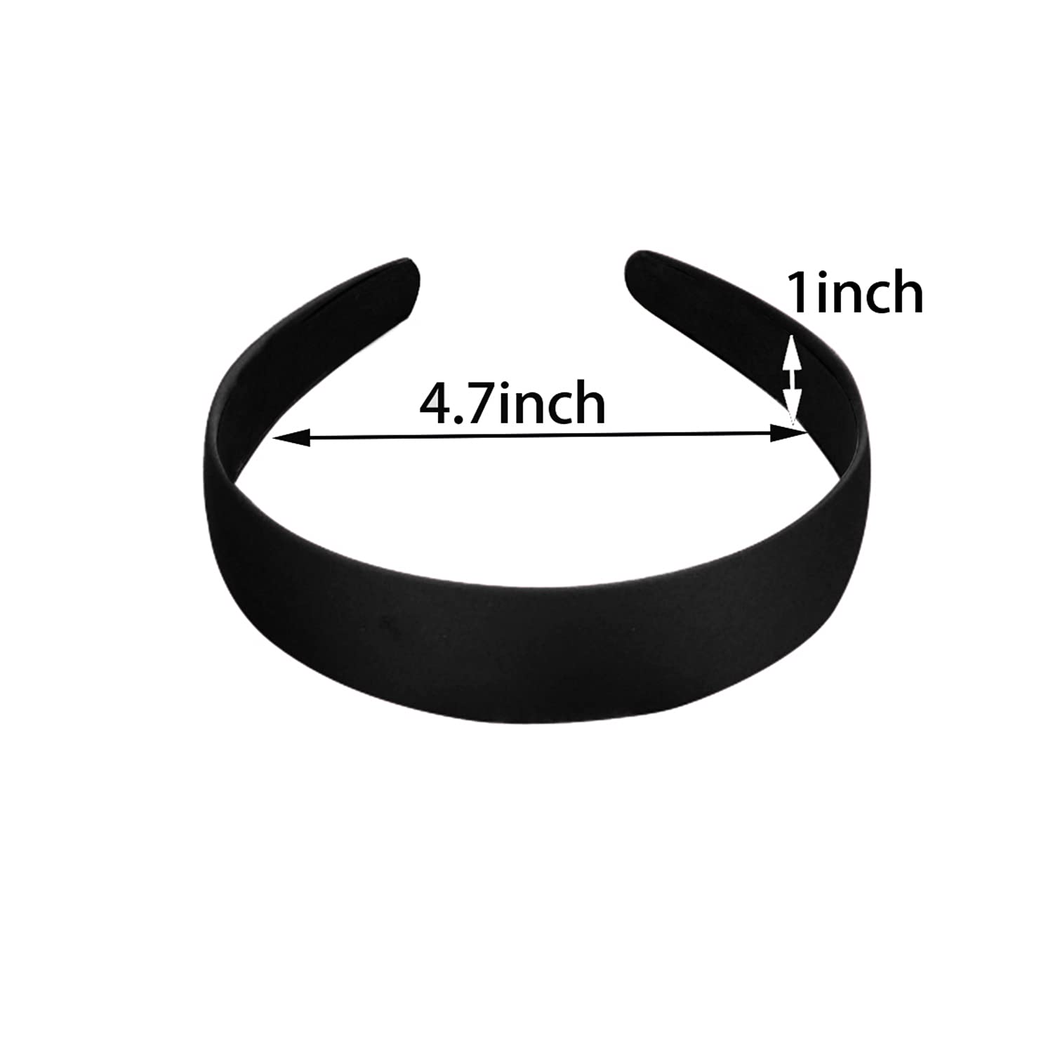 BallHull 1.2 Inch Satin Headbands