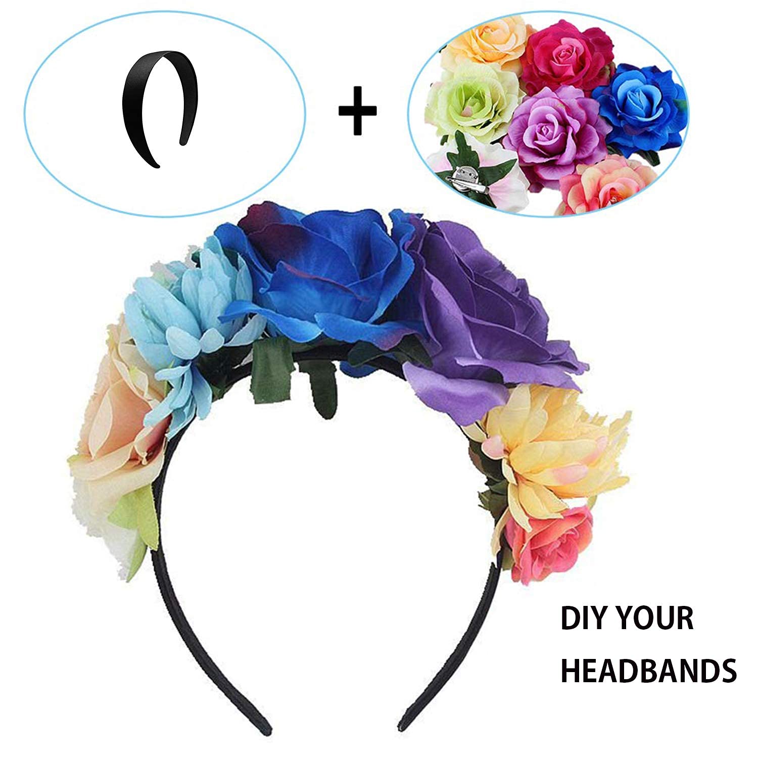 BallHull 1.2 Inch Satin Headbands