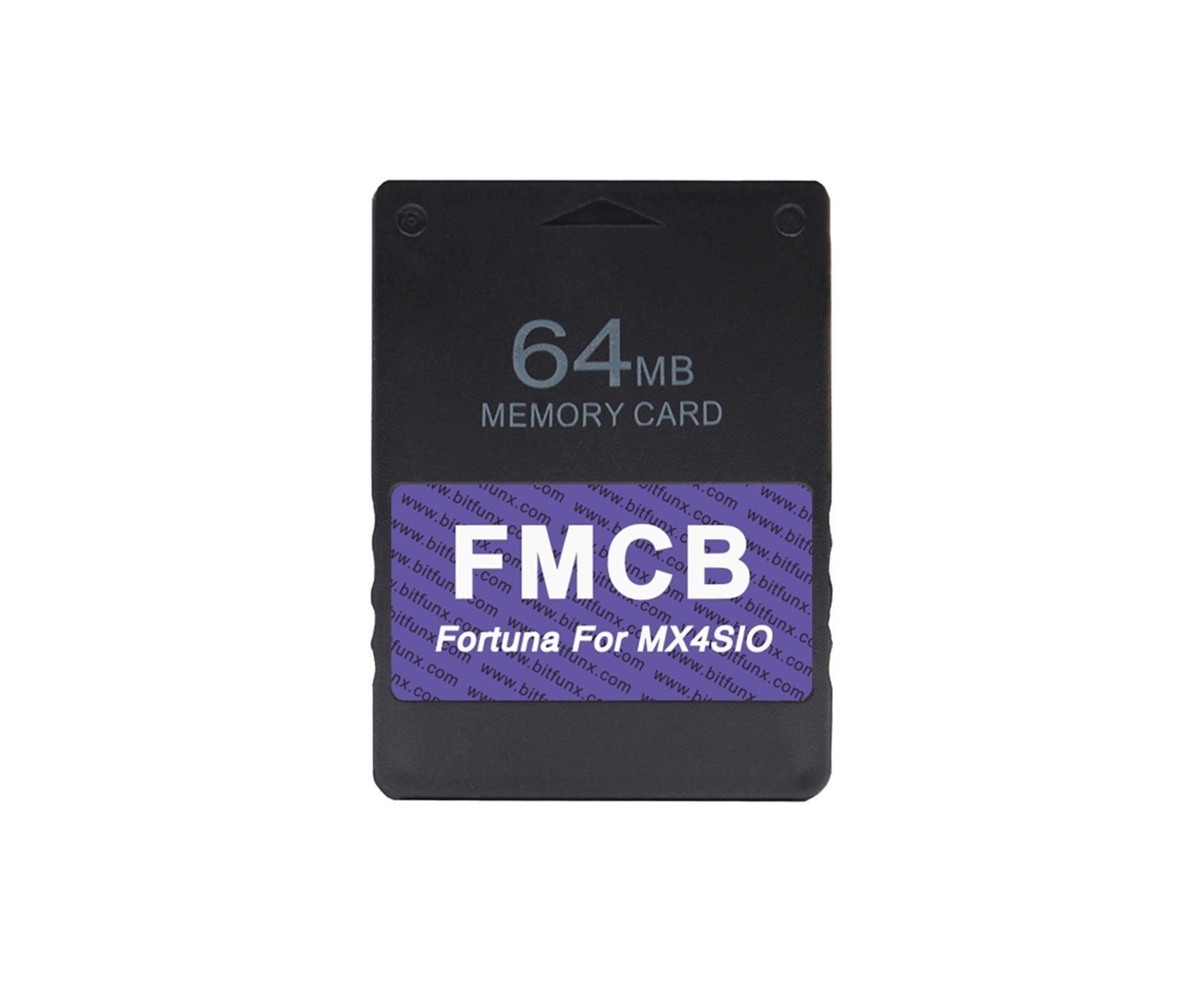 Game Console Program Card Professional High Speed 8MB 16MB 32MB 64MB FMCB V1.966 Game Memory Card SD-Card Adapter for PS2 MX4SIO SIO2S 4