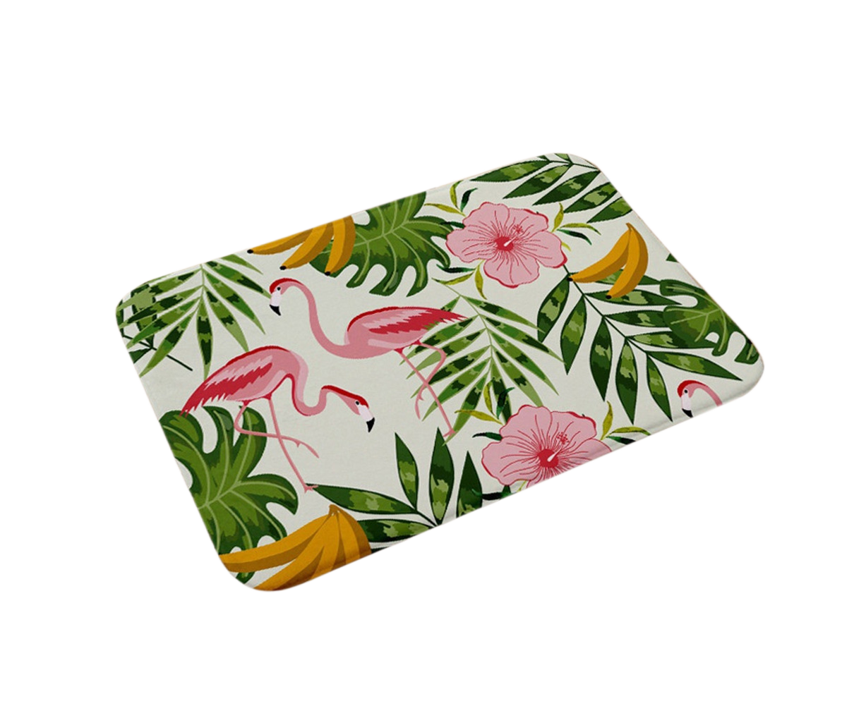 Stylish Flamingo Rug Kitchen Bathroom Anti-slip Doormat Carpet Floor Mat Home Decor Stylish Flamingo Rug Kitchen Bathroom Anti-slip Doormat Carpet Floor Mat Home Decor