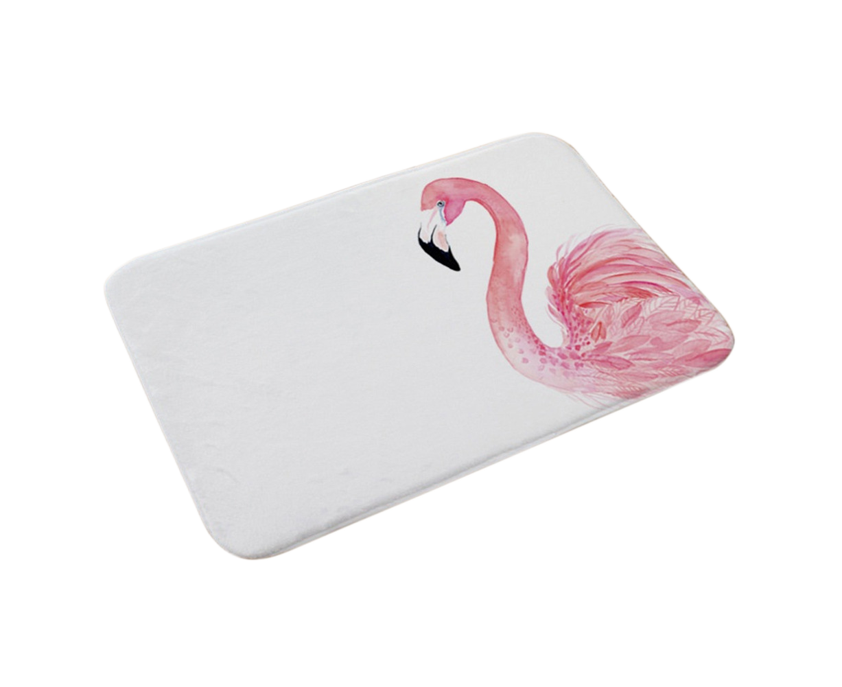 Stylish Flamingo Rug Kitchen Bathroom Anti-slip Doormat Carpet Floor Mat Home Decor Stylish Flamingo Rug Kitchen Bathroom Anti-slip Doormat Carpet Floor Mat Home Decor