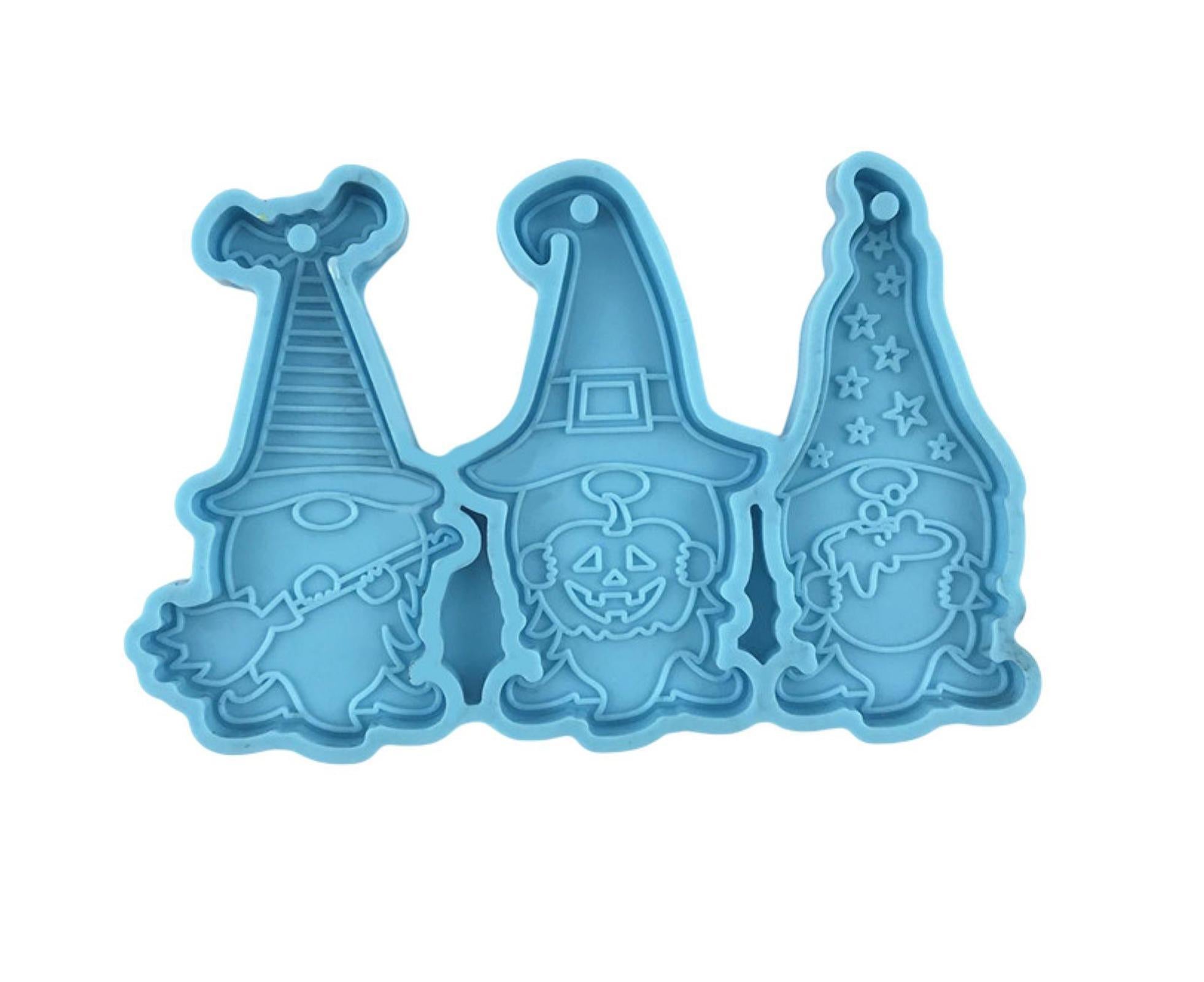 1 Set Keychain Mold Non Sticky Reusable DIY Silicone Easter Gnome Pendant Handicrafts Making Mold for Gift - Blue 1 Set Keychain Mold Non Sticky Reusable DIY Silicone Easter Gnome Pendant Handicrafts Making Mold for Gift - Blue