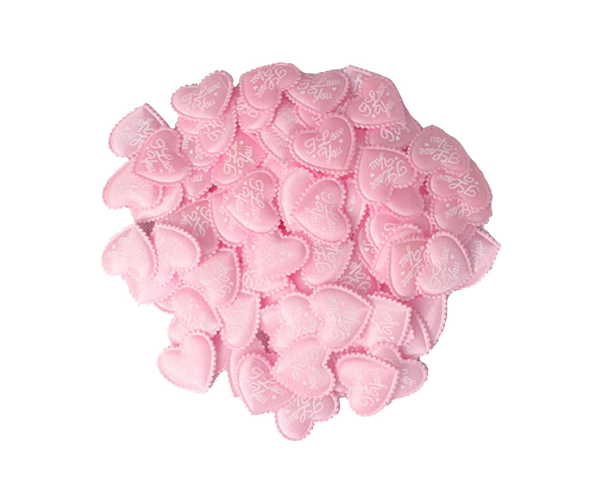 Sponge Heart Shaped Confetti Throwing Petals Wedding Valentine Gift Home Decor - Pink Sponge Heart Shaped Confetti Throwing Petals Wedding Valentine Gift Home Decor - Pink