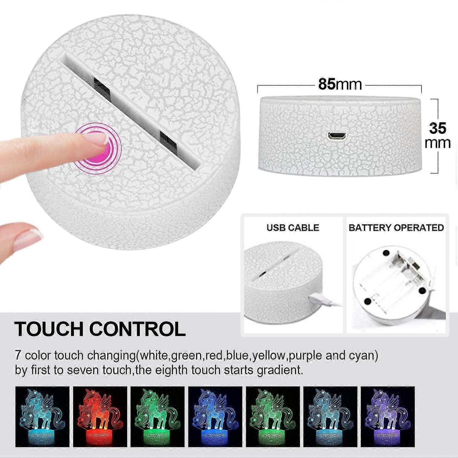 Unicorn night light for babies