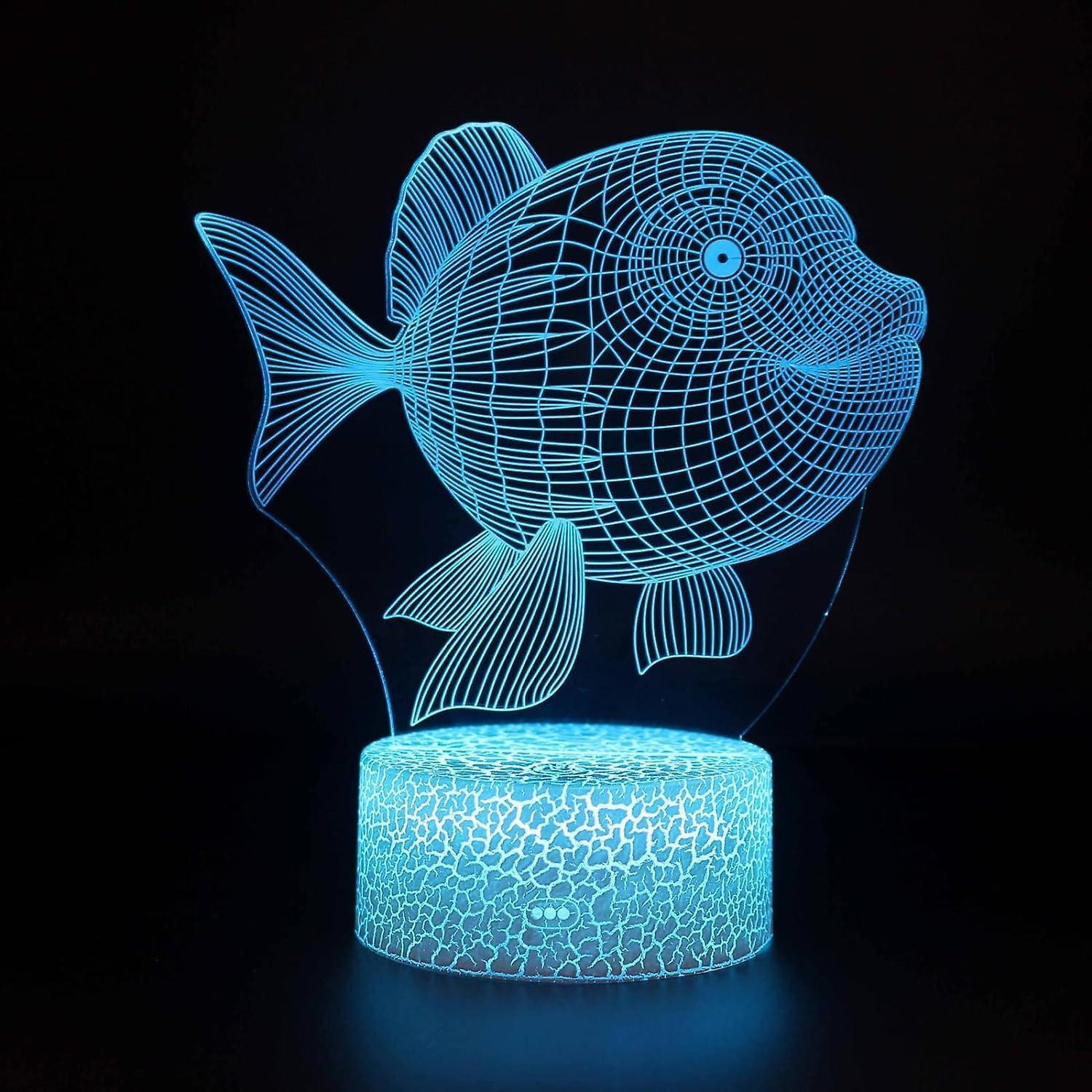 3D Optical Lamp Illusion Night Light Fat Fish 3D Table Lamp babies babies Birthday Gift Creative Light Gift Stereo Vision Colorful Nightlight 3D Optical Lamp Illusion Night Light Fat Fish 3D Table Lamp babies babies Birthday Gift Creative Light Gift Stereo Vision Colorful Nightlight