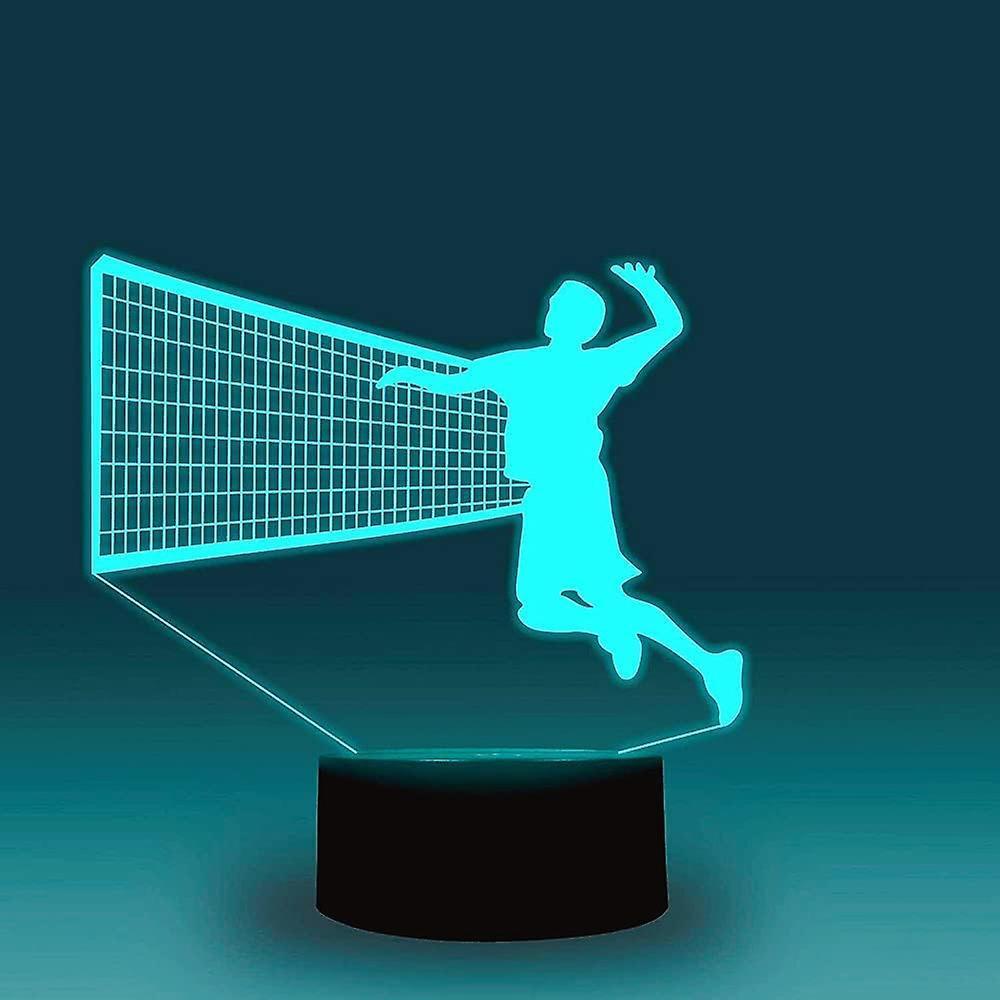 3D Volleyball Night Light Table Desk Optical Illusion Lamps 7 Color Changing Lights LED Table Lamp Xmas Home Love Birthday babies babies Decor Gift 3D Volleyball Night Light Table Desk Optical Illusion Lamps 7 Color Changing Lights LED Table Lamp Xmas Home Love Birthday babies babies Decor Gift