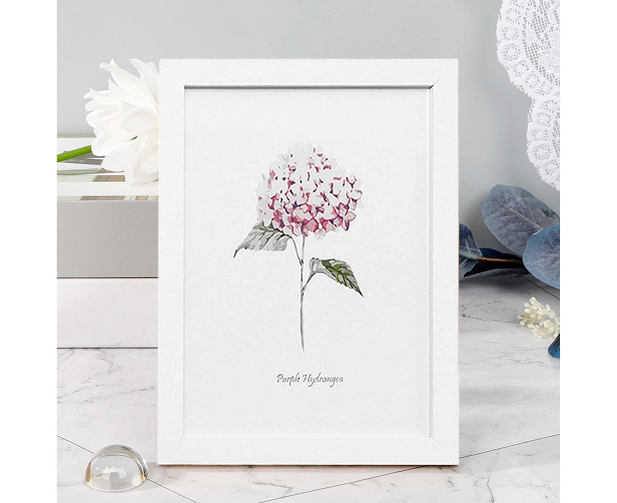8/10-Inch Wooden Photo Frame High Clarity Glass Back Support Modern Heavy Duty Desktop Picture Display Decorative Frame Home Supplies - White 8inch