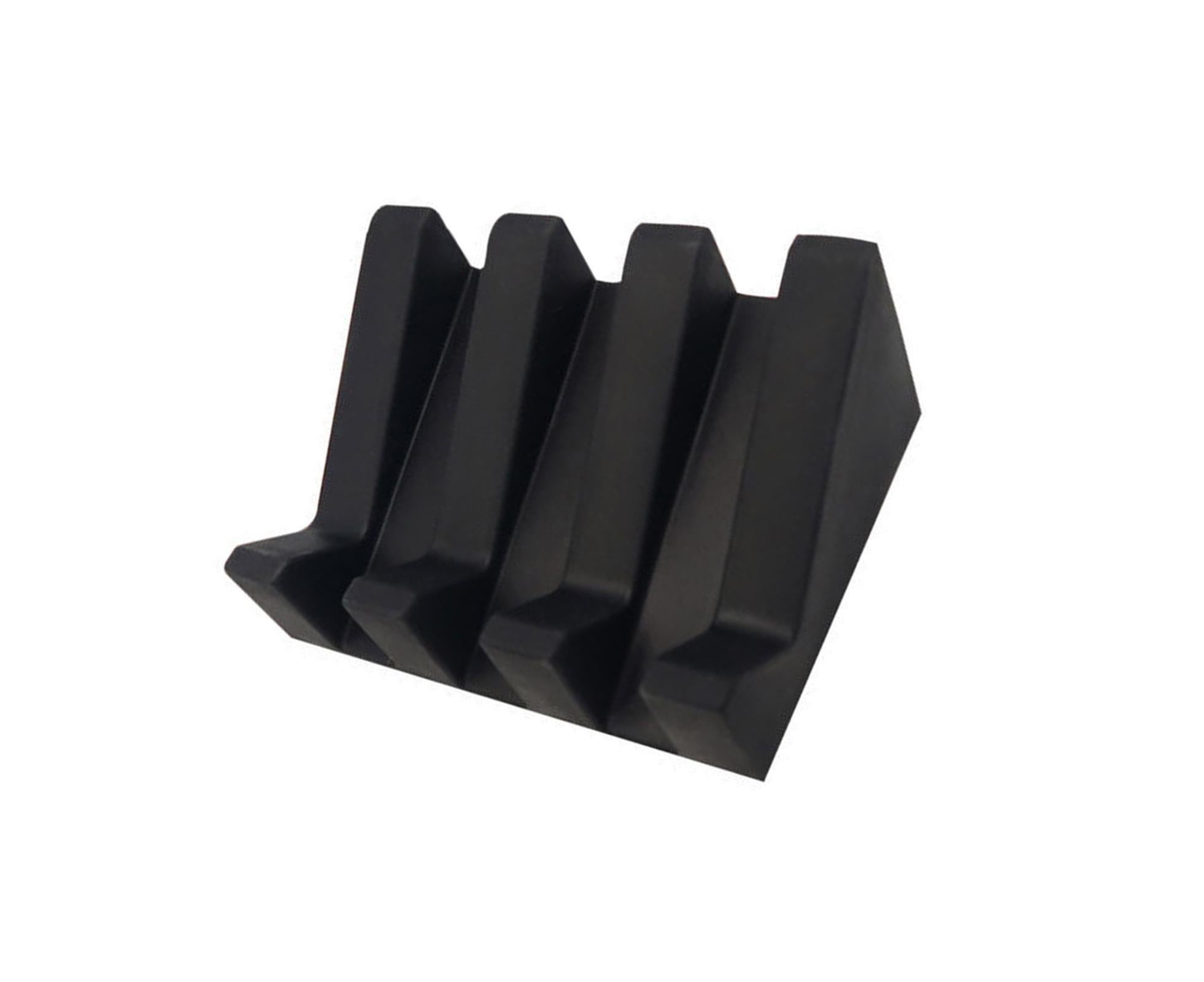 Soap Dish Easy Clean Self-draining Silicone Convenient Quick Drainage Soap Rack Toilet Supplies -Black Soap Dish Easy Clean Self-draining Silicone Convenient Quick Drainage Soap Rack Toilet Supplies -Black