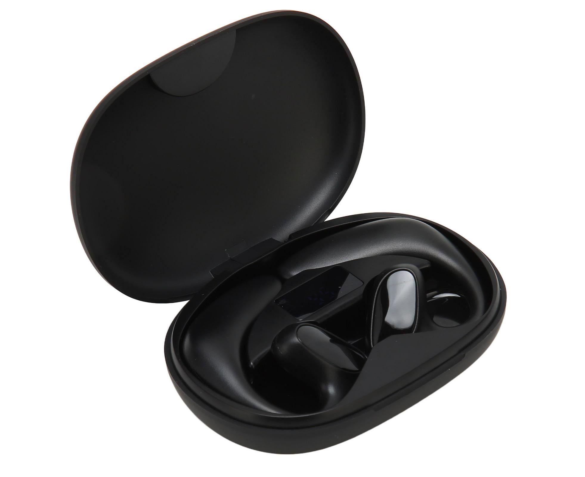 Bluetooth Translator Headphones 144 Languages Stereo Translation Earphone with Charging Case for Android for IOS Black