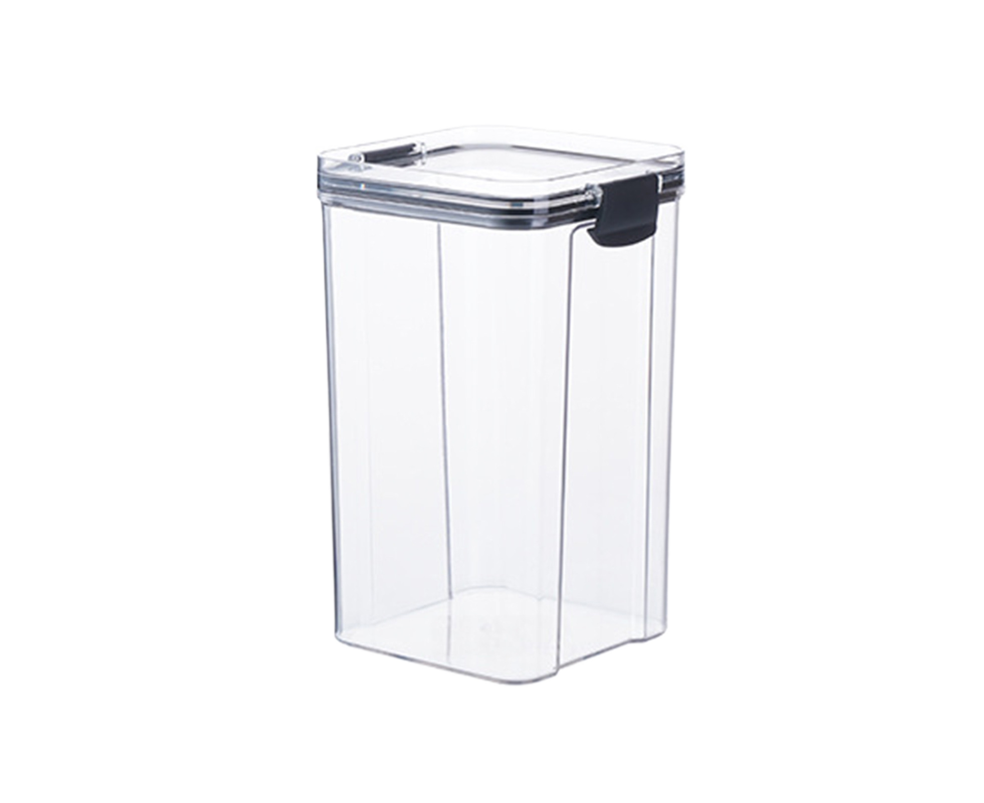 Clear Food Storage Box Container Moisture Proof Grain Bottle Jar Kitchen Supply-4