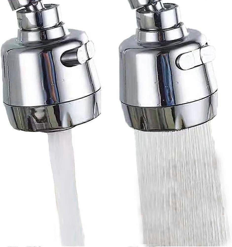 (Shorter Style 1PC,Adapter Included)Huazhi 360 Swivel Kitchen Sink Faucet Aerator Faucet Sprayer Attachment Tap Aerator Faucet Nozzle Faucet Head 55/6