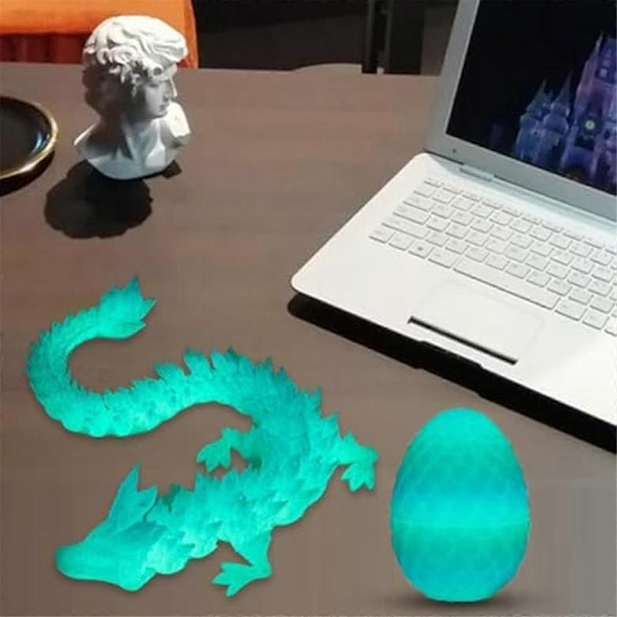 3D Printed Dragon Egg