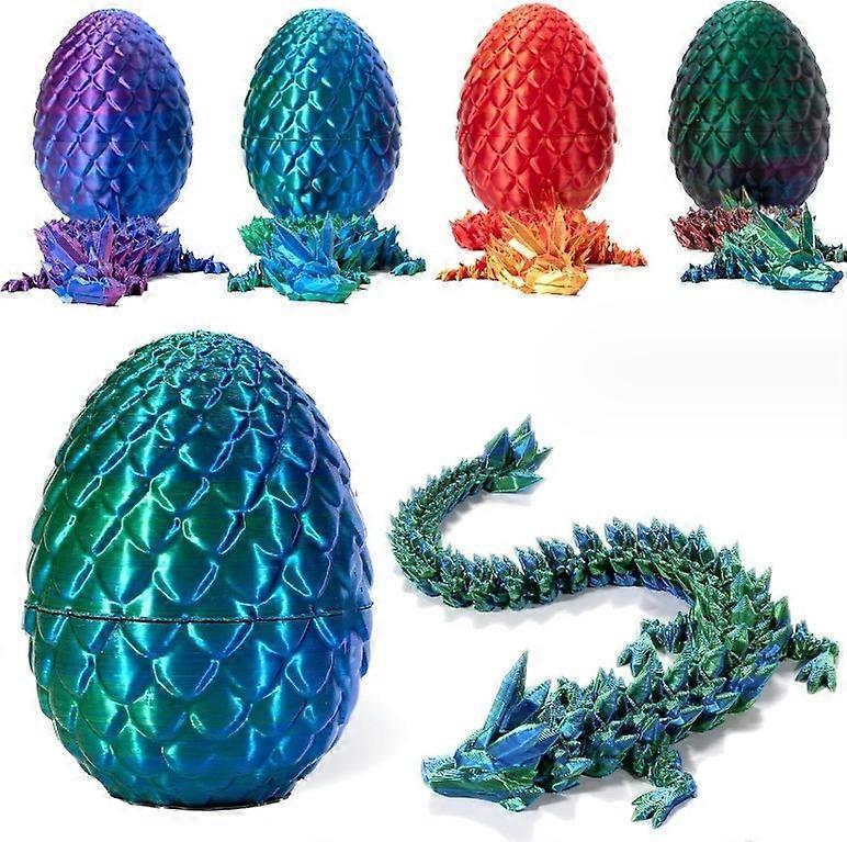 3D Printed Dragon in Egg