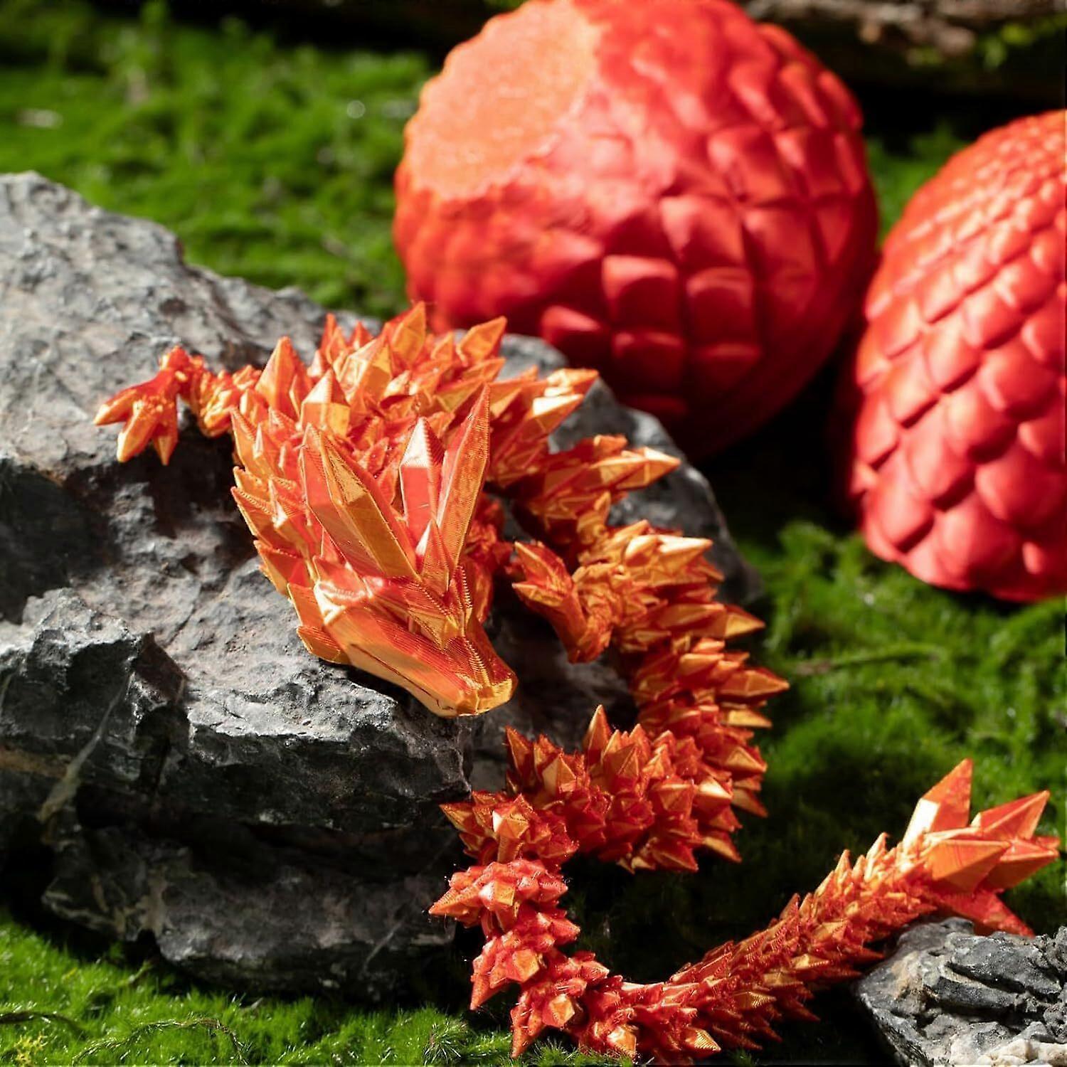 3D Printed Dragon in Egg
