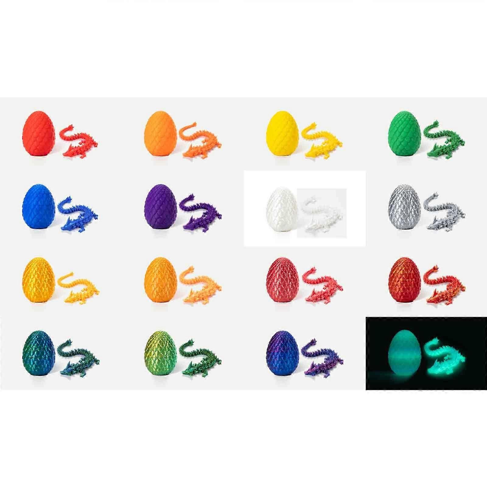 3D Printed Dragon in Egg