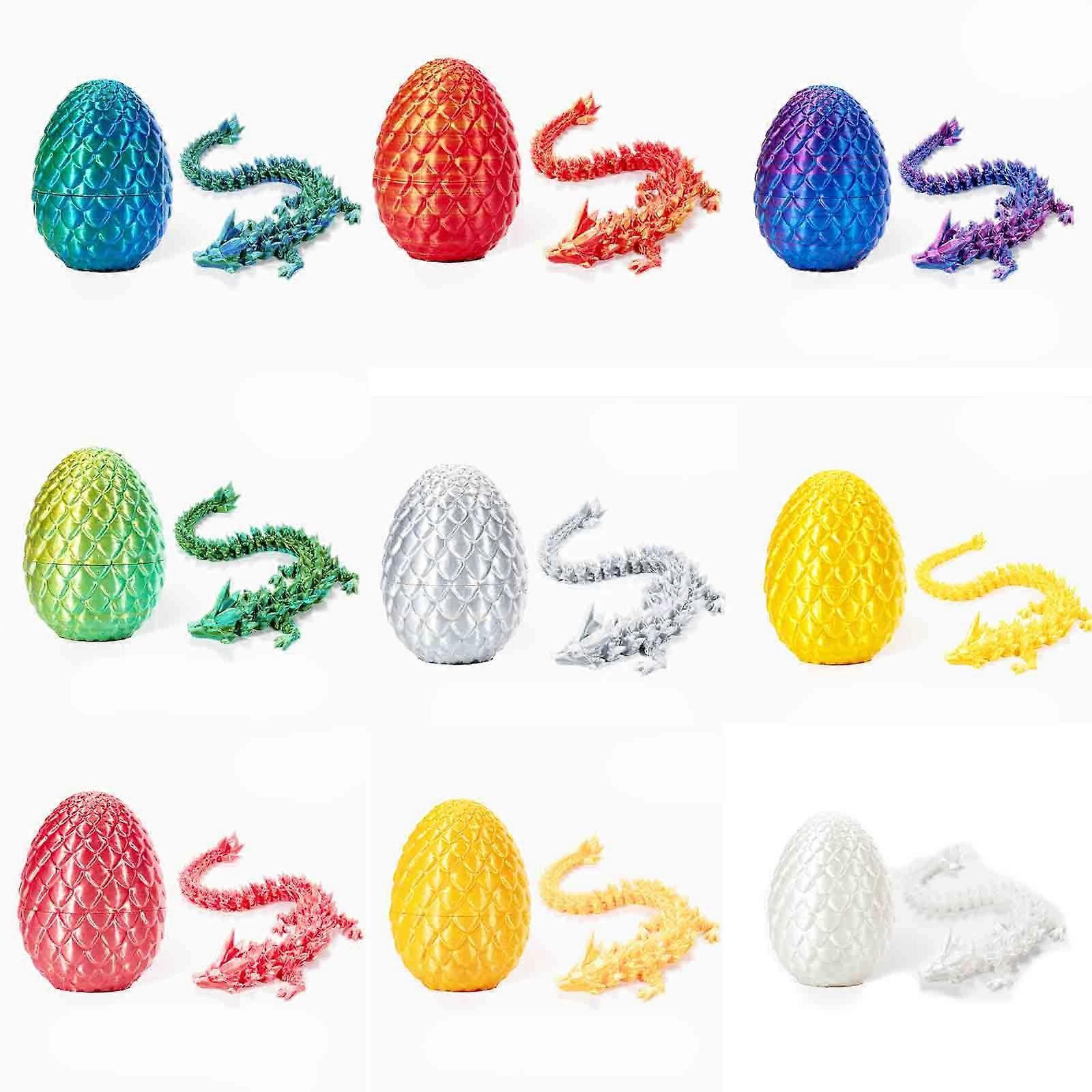 3D Printed Dragon in Egg
