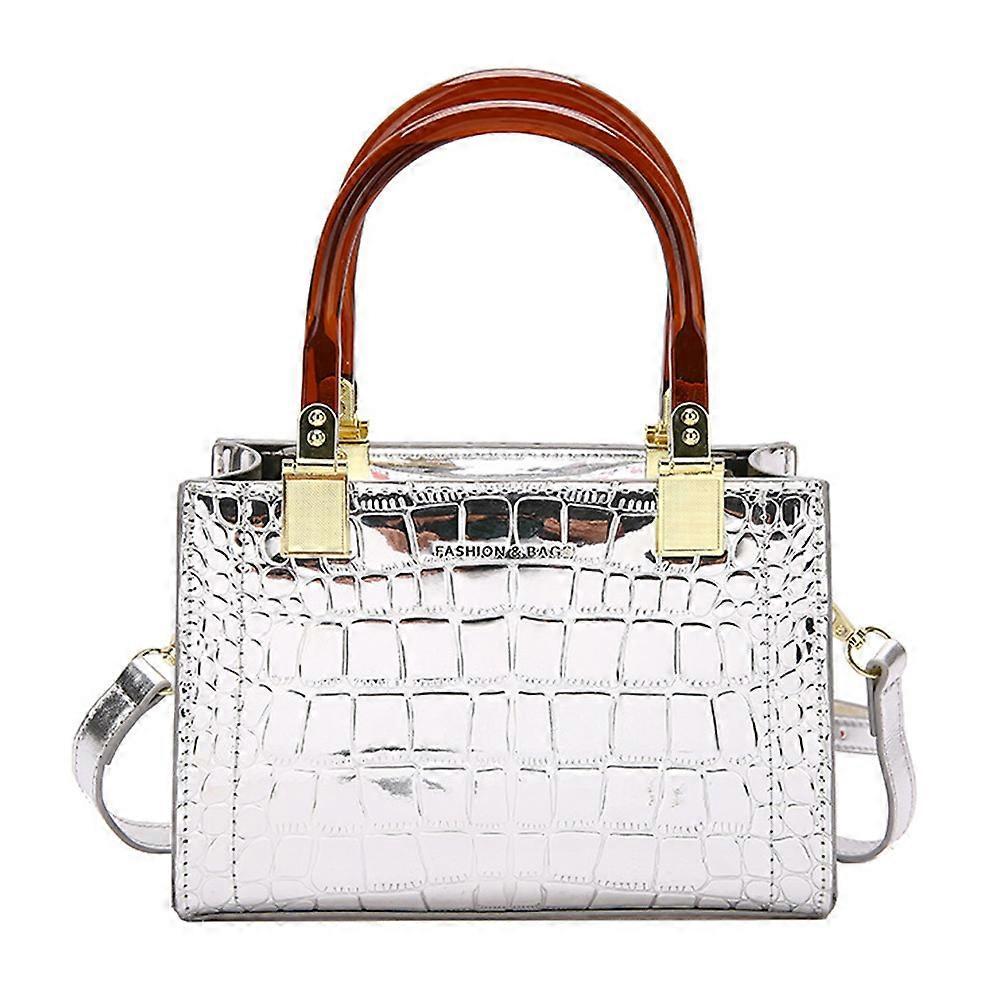Women%27s Retro PU Leather Messenger Bag Fashion Tote Bag
