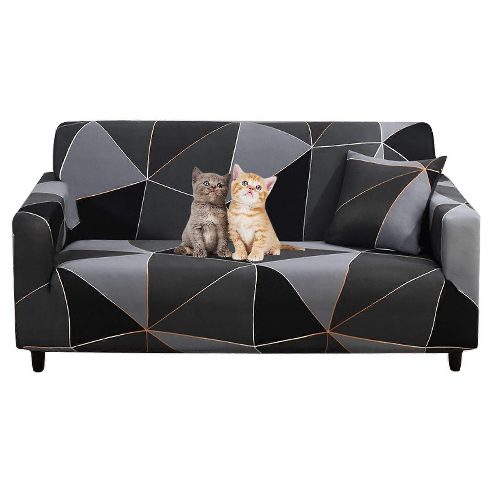 3 Seater Elastic Sofa Cover Stretch Couch Slipcover 190-230cm 3 Seater Elastic Sofa Cover Stretch Couch Slipcover 190-230cm
