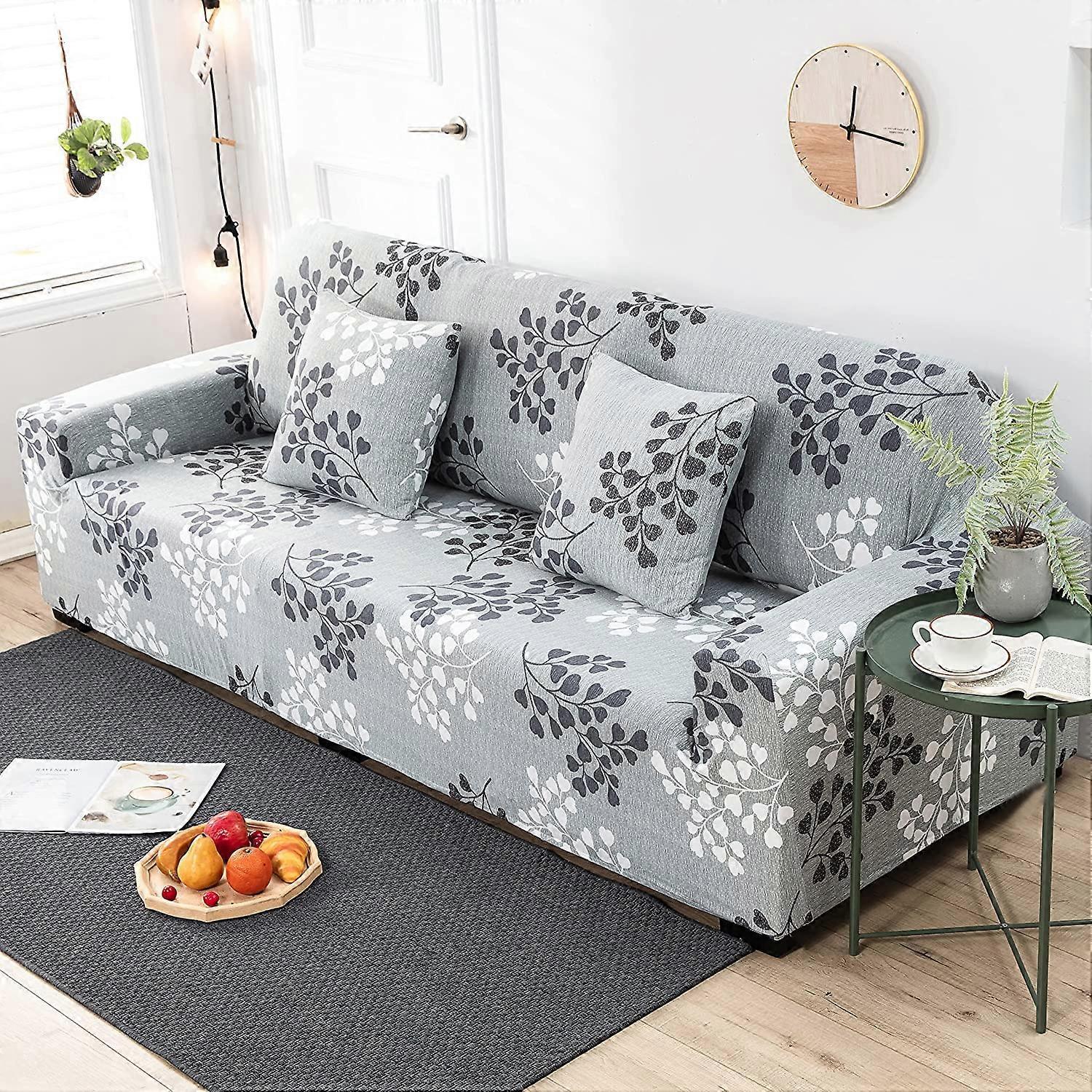 Stretch Jacquard Sofa Cover for 1 Seater 90-140cm Sofa Protector