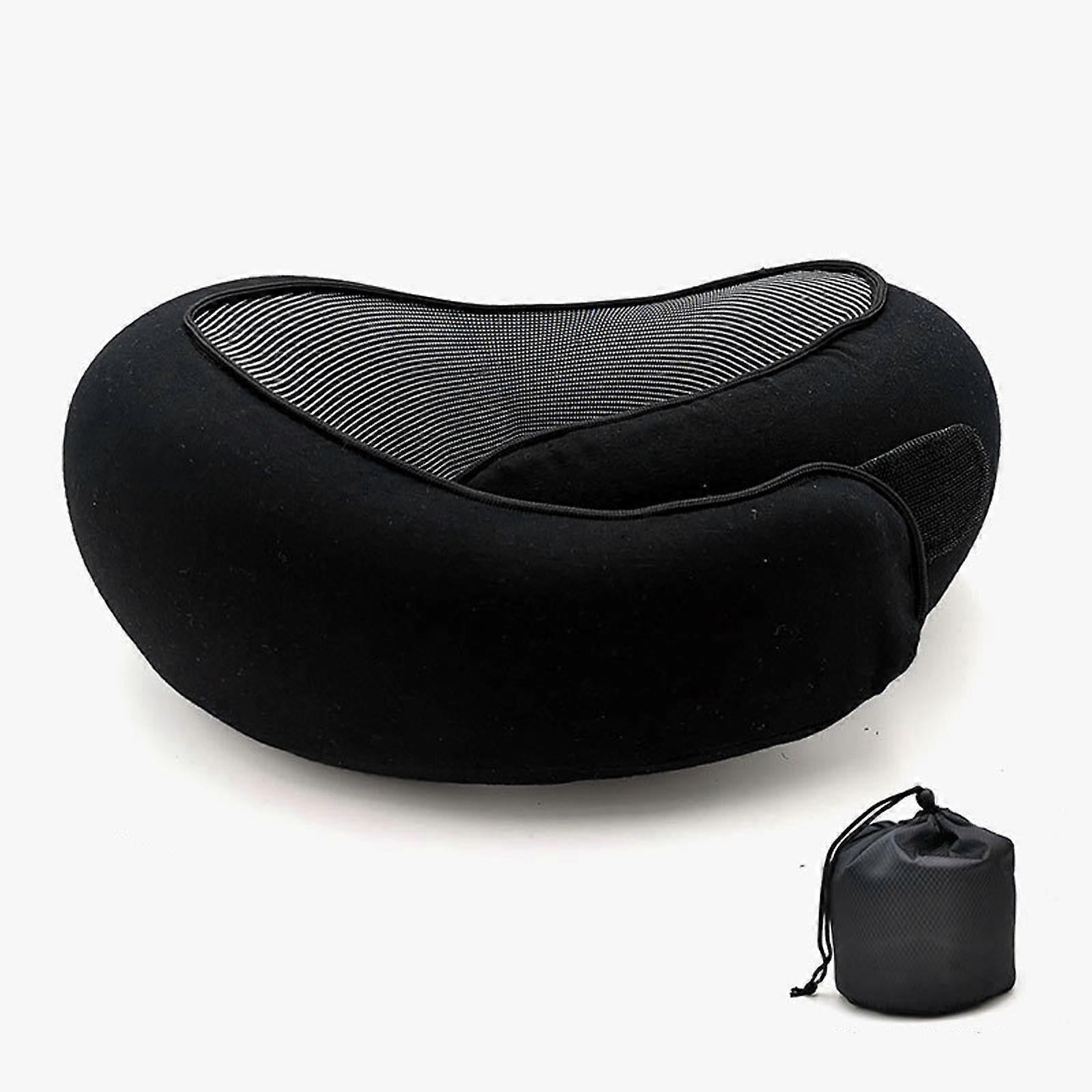 Travel Neck Pillow - Memory Foam U-Shape Pillow for Airplane and Road Trips Travel Neck Pillow - Memory Foam U-Shape Pillow for Airplane and Road Trips