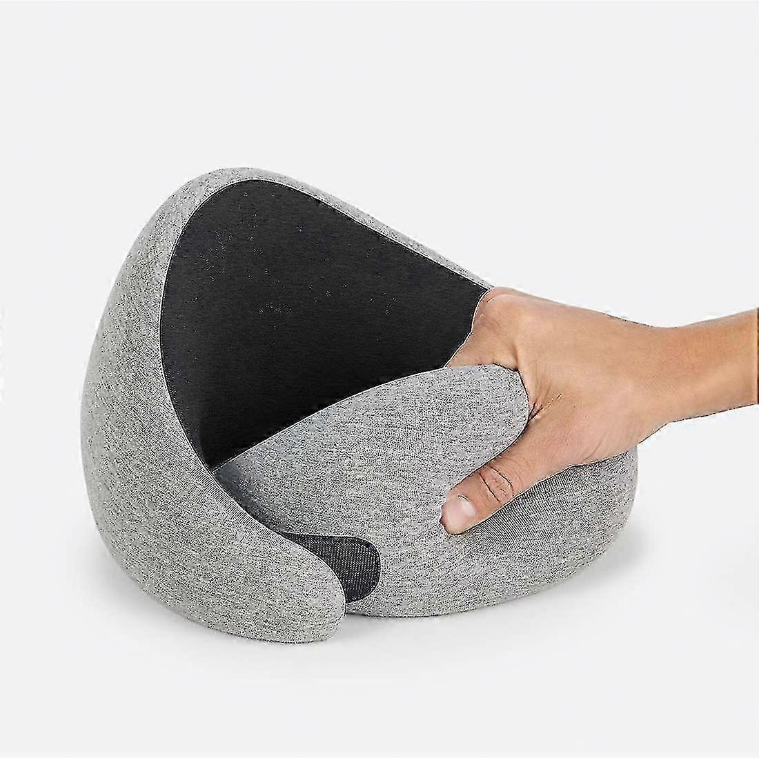Luxury Memory Foam Travel Pillow - Neck Support for Car