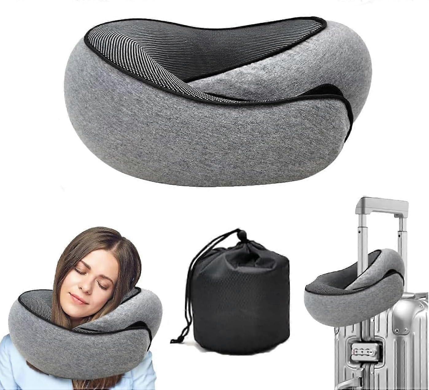 Travel Neck Pillows for Airplane Travel Comfort Support Cushion Travel Neck Pillows for Airplane Travel Comfort Support Cushion