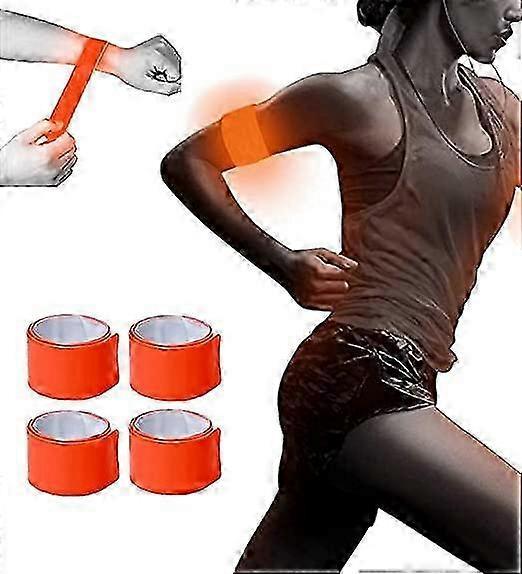 4pcs Reflective Tape Bands
