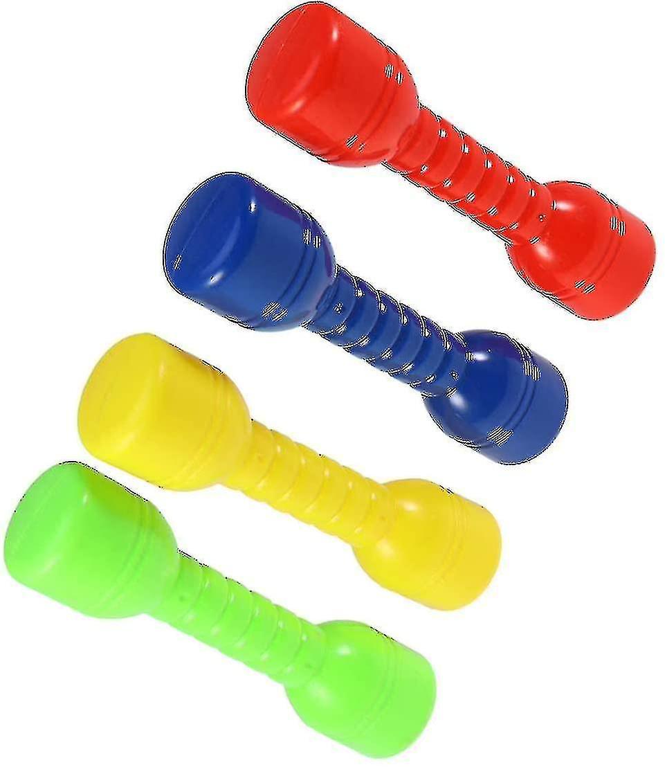 4pcs Babies Dumbbell Set for Yoga & Fitness (Red/Green/Blue/Yellow) 4pcs Babies Dumbbell Set for Yoga & Fitness (Red/Green/Blue/Yellow)