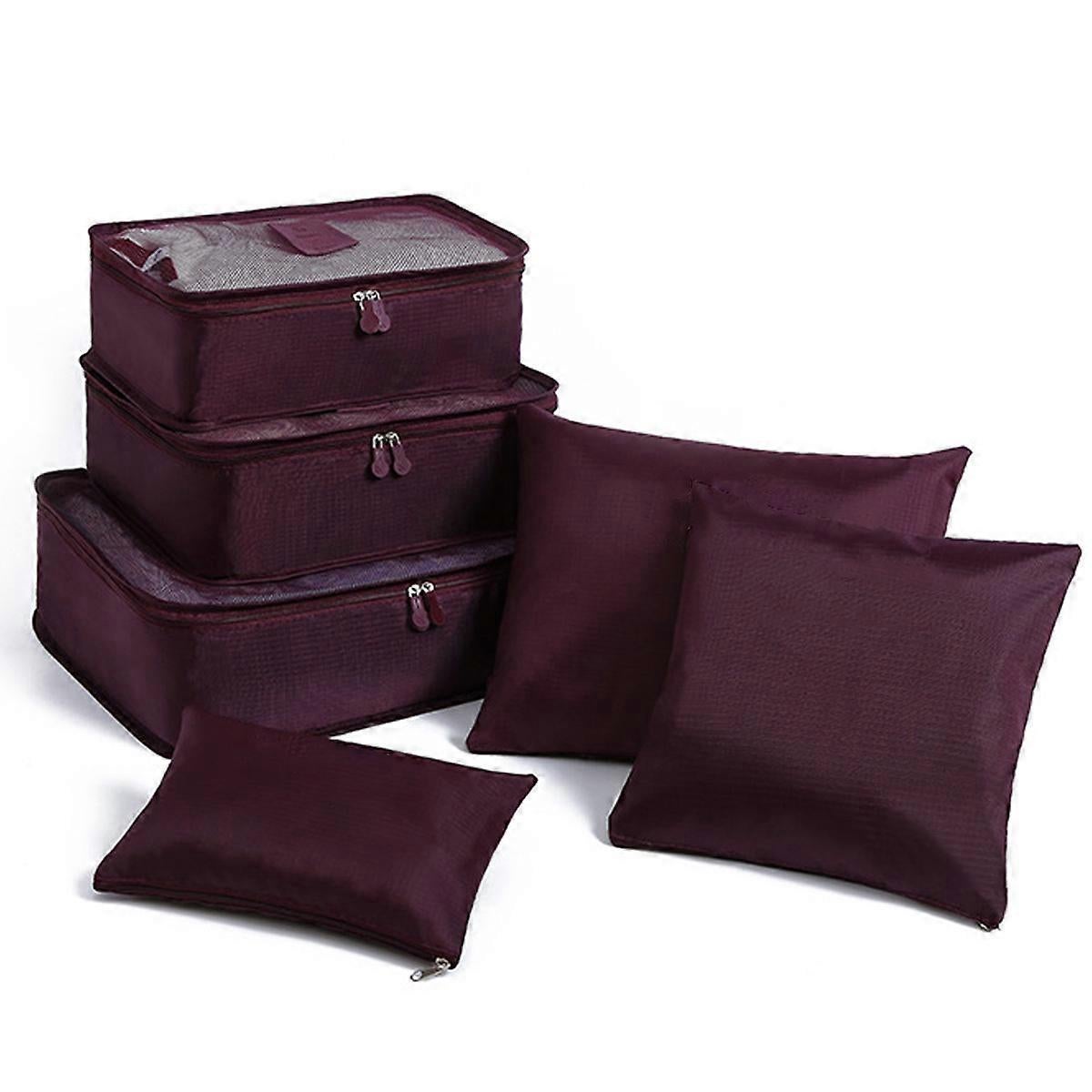 Mesh Packing Cubes for Luggage Stylish Travel Suitcase Organizer Set Mesh Packing Cubes for Luggage Stylish Travel Suitcase Organizer Set