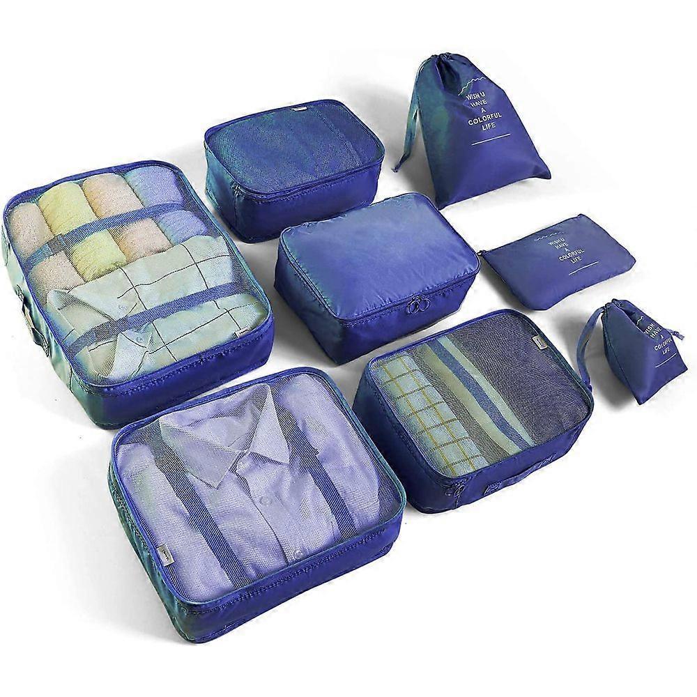 8pcs Travel Organizer Set Packing Cubes for Clothes 8pcs Travel Organizer Set Packing Cubes for Clothes