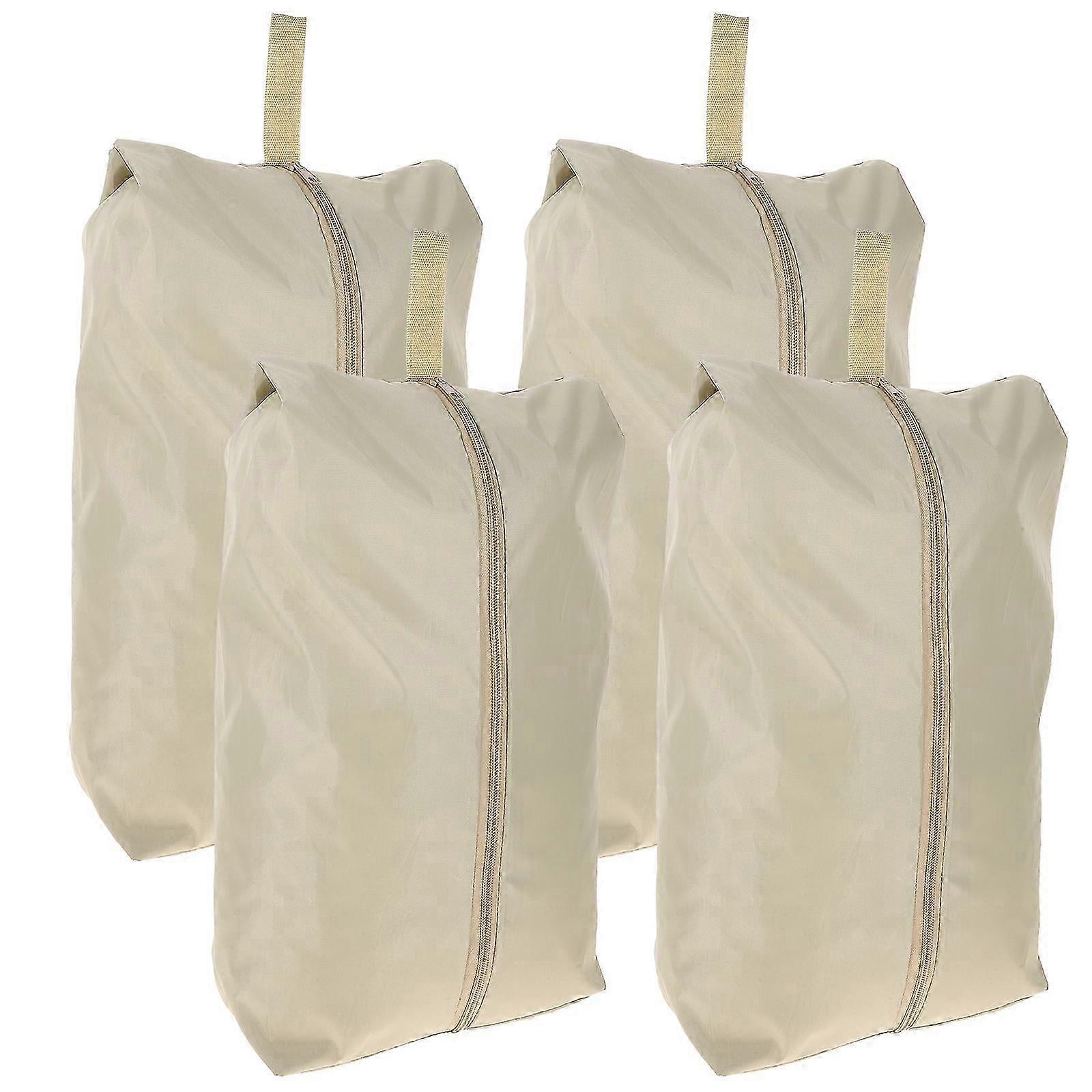 4pcs Travel Packing Cubes with Zipper Shoe and Clothes Bags for Luggage 4pcs Travel Packing Cubes with Zipper Shoe and Clothes Bags for Luggage