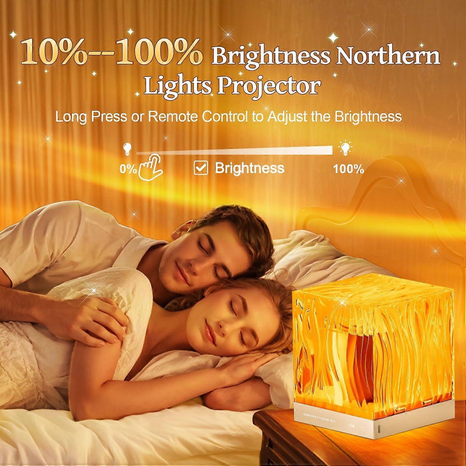 18-Color Aurora Projector - Northern Lights Projector for Bedroom Ceiling