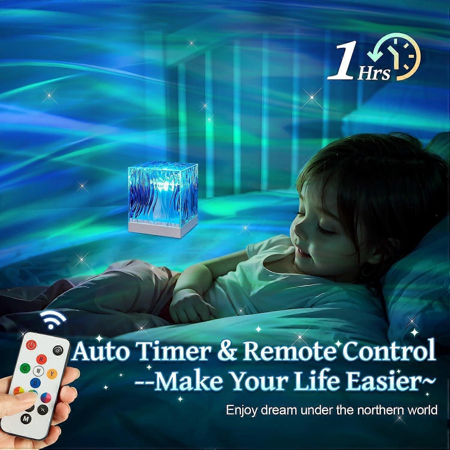 18-Color Aurora Projector - Northern Lights Projector for Bedroom Ceiling