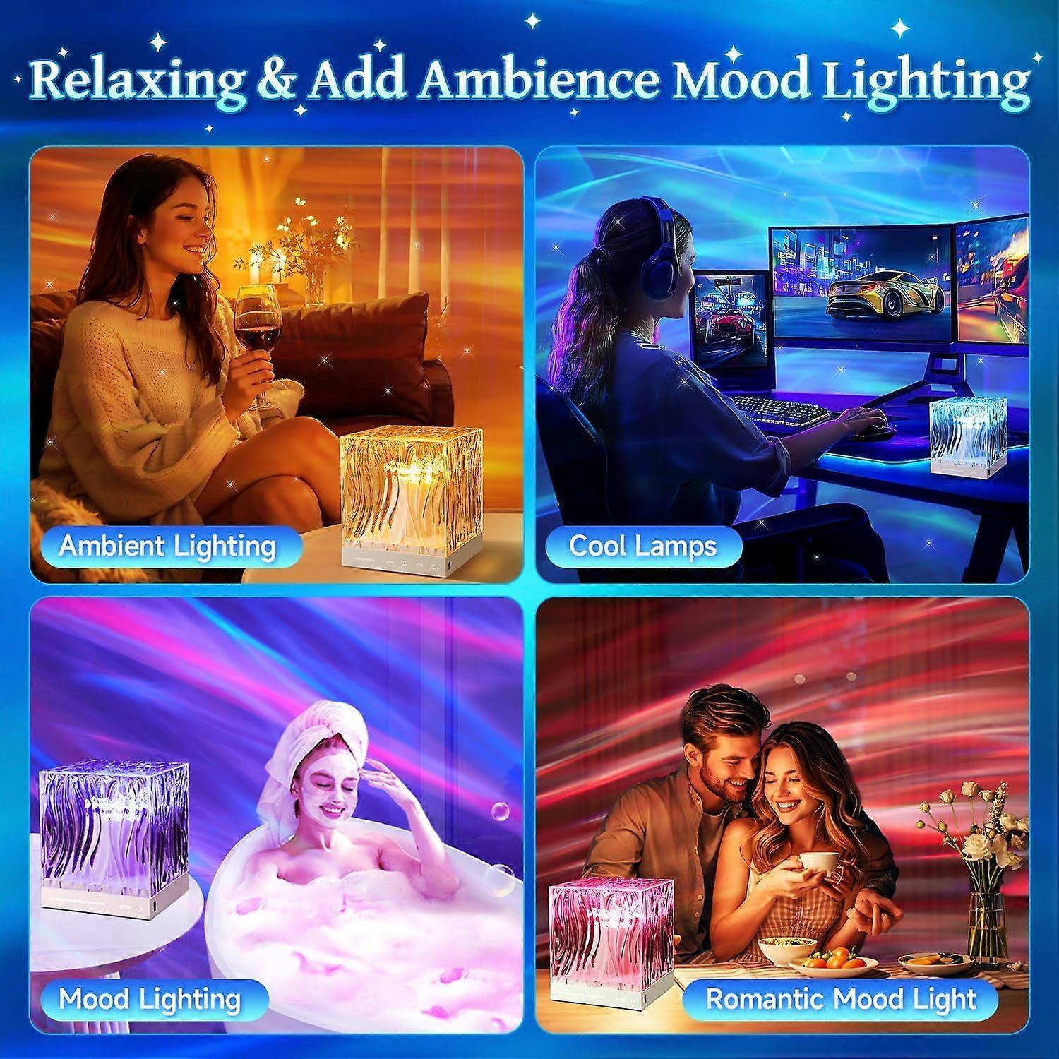 18-Color Aurora Projector - Northern Lights Projector for Bedroom Ceiling