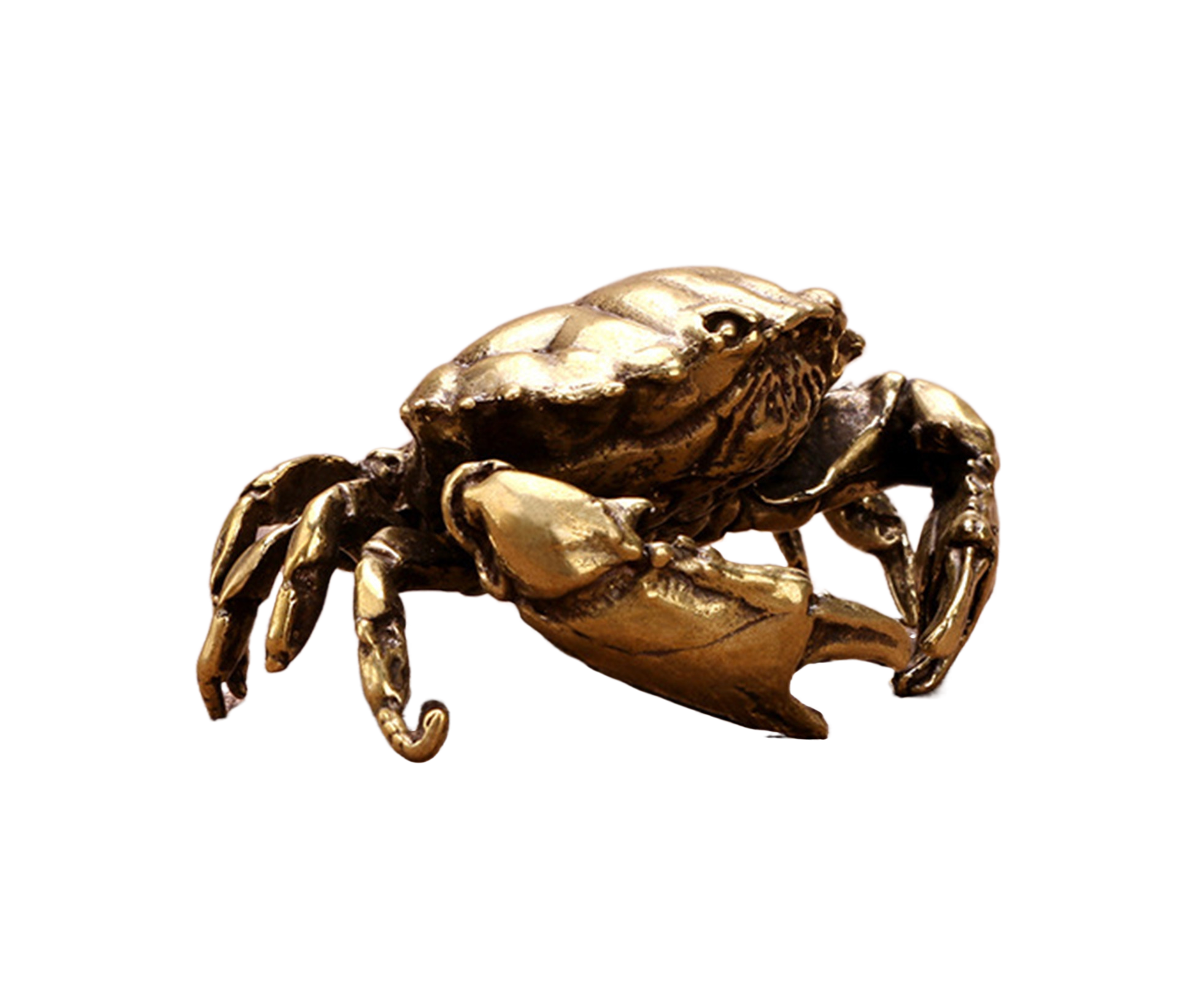 Brass Crab Statue for Gift-Brass Color Brass Crab Statue for Gift-Brass Color
