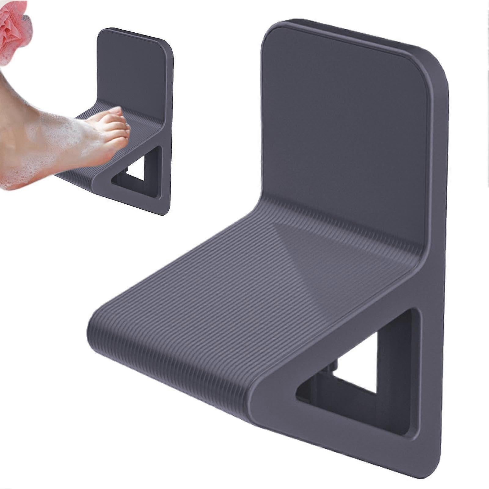 Black Shower Foot Rest Black Shower Foot Rest