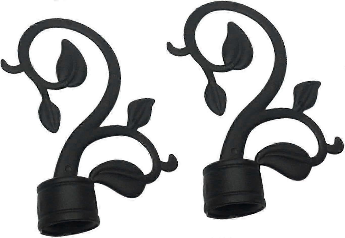 2pcs Curtain Rod Finials for 28mm Rods