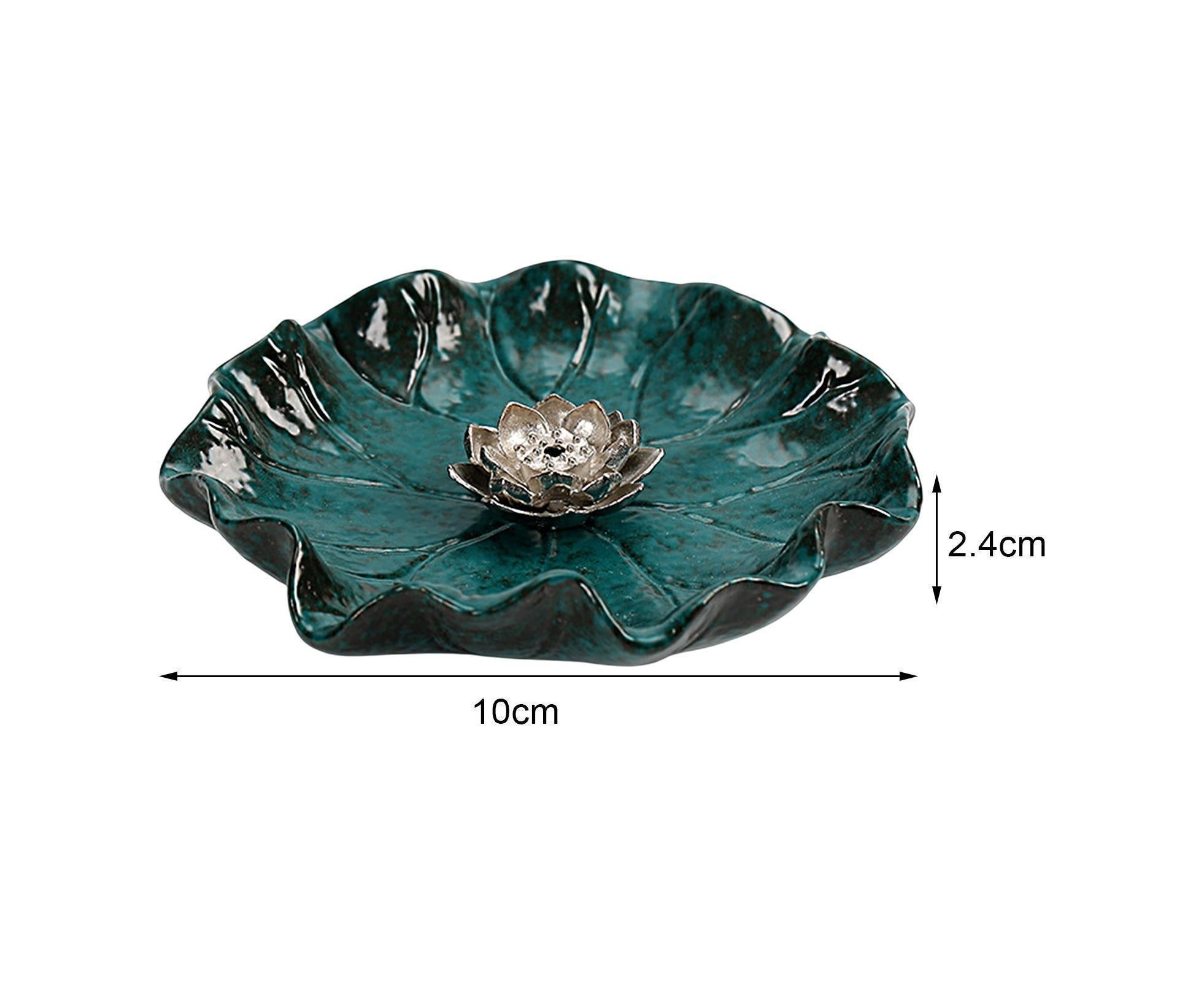 Lotus Leaf Mini Incense Holder for Teahouse-L