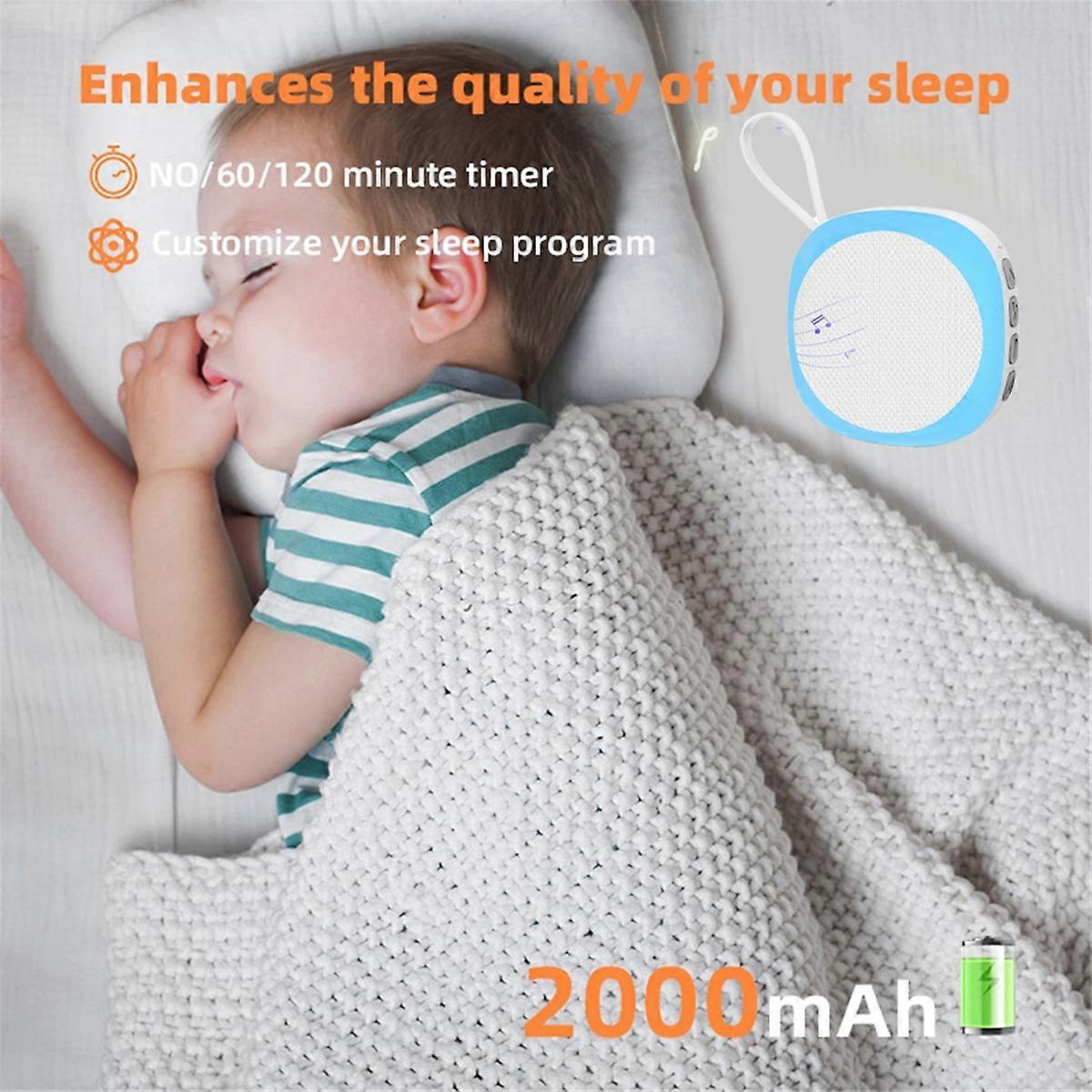 White Noise Machine with 14 Sounds and Night Light White